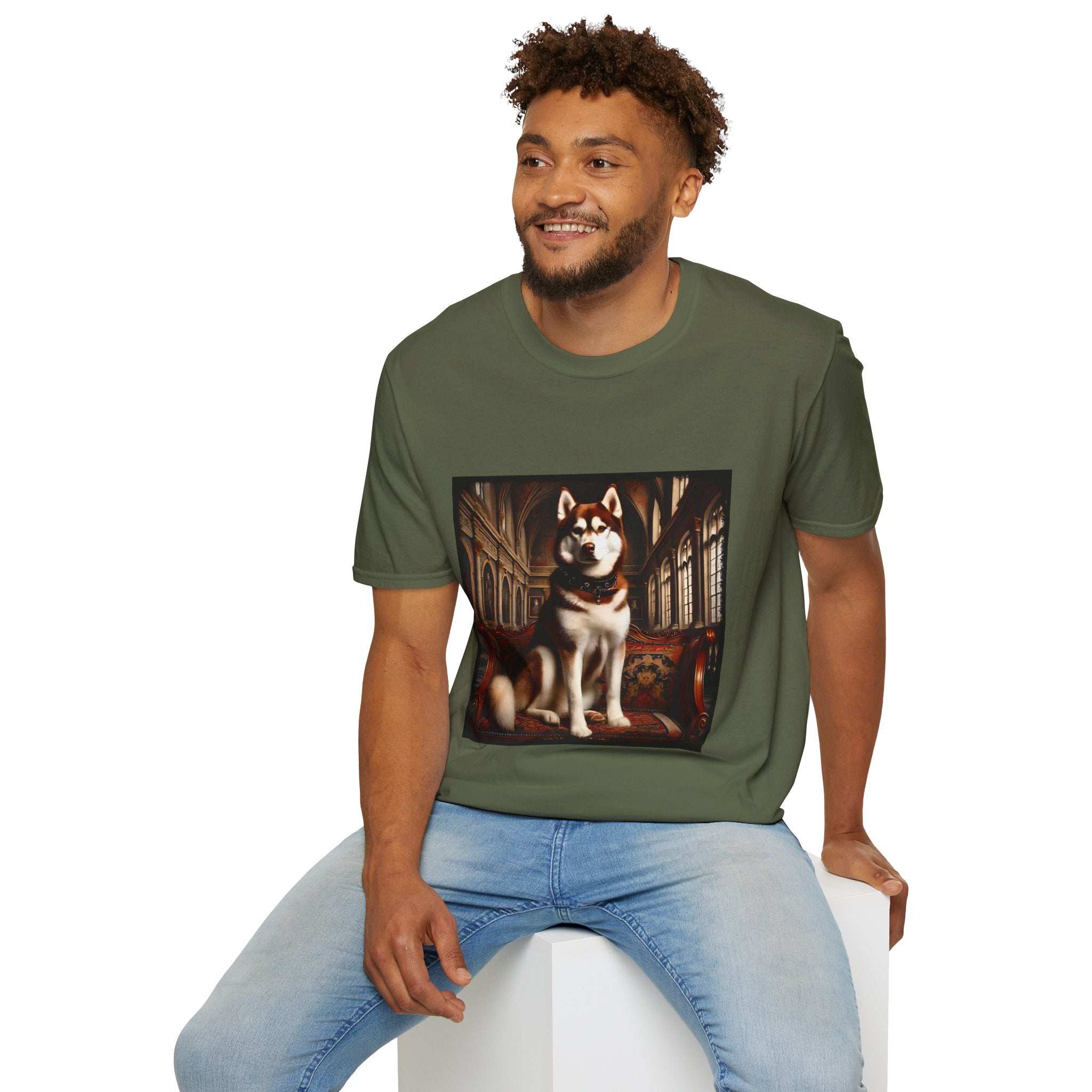 Siberian Husky Red Prince | Unisex Dog T-Shirt