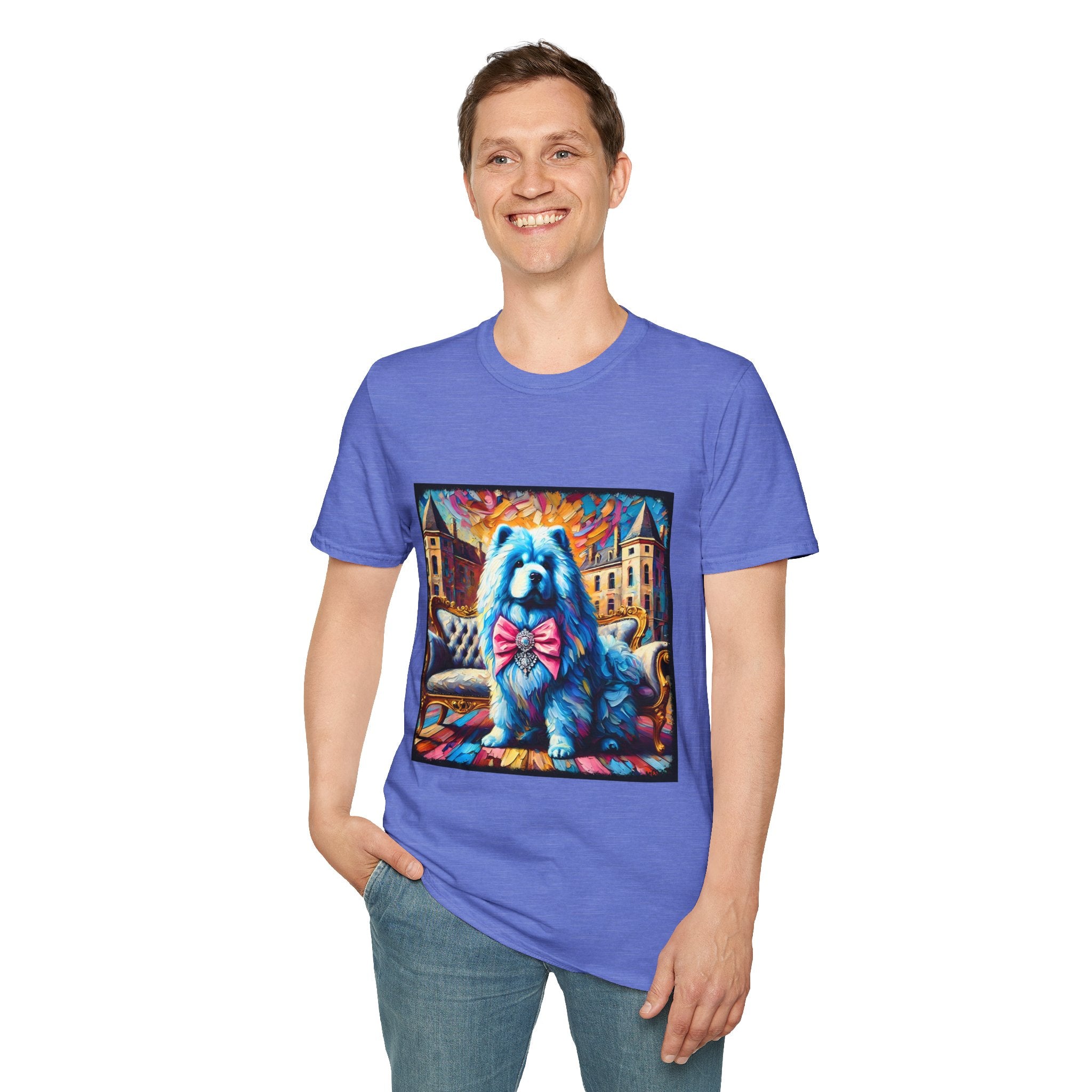 Chow Chow Blue Diamond Princess Classic | Unisex Dog T-Shirt