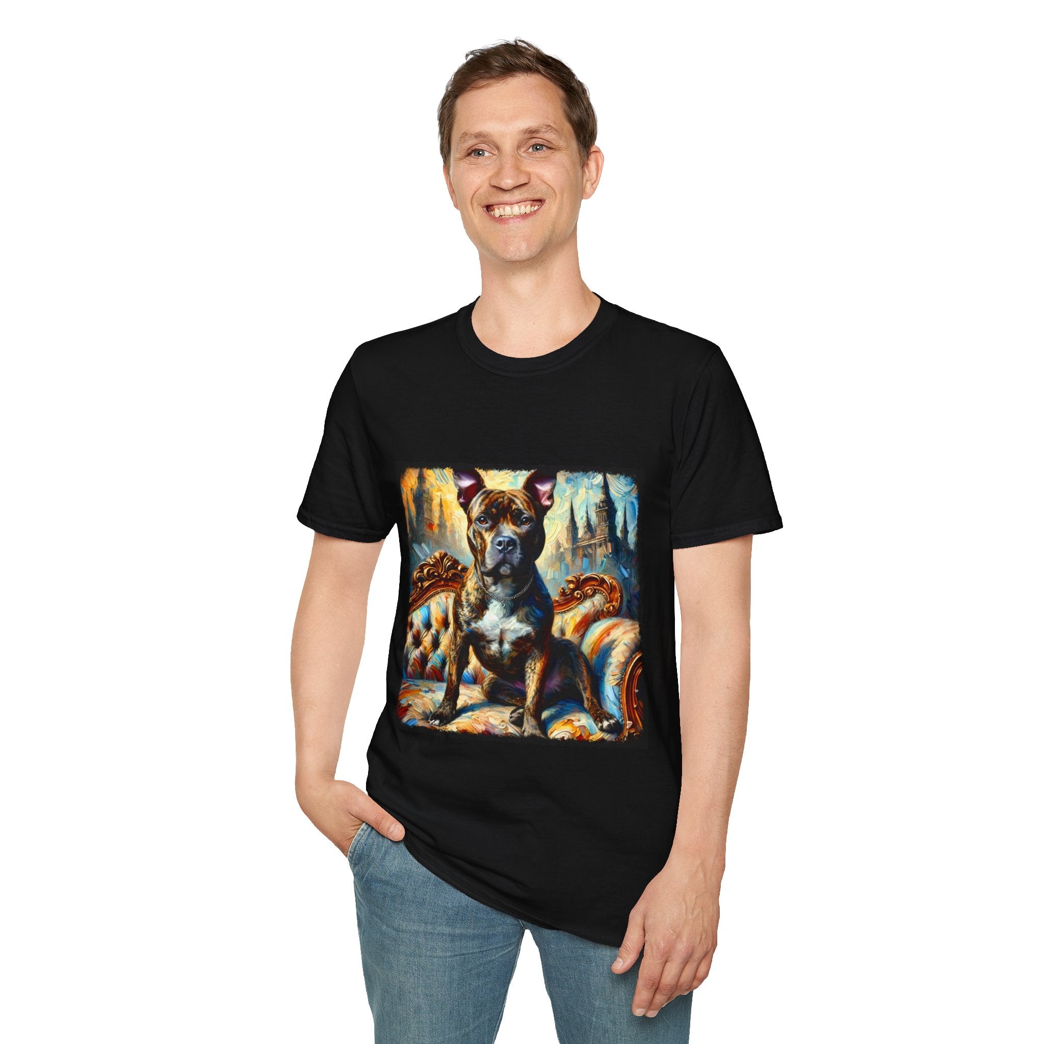 American Pit Bull Terrier Shirt | Brindle Classic Dog Lover Tee