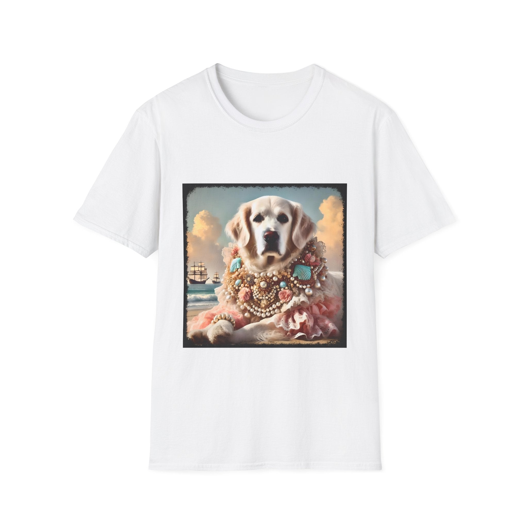 Golden Retriever Shirt | Beach Beauty Dog Lover Tee