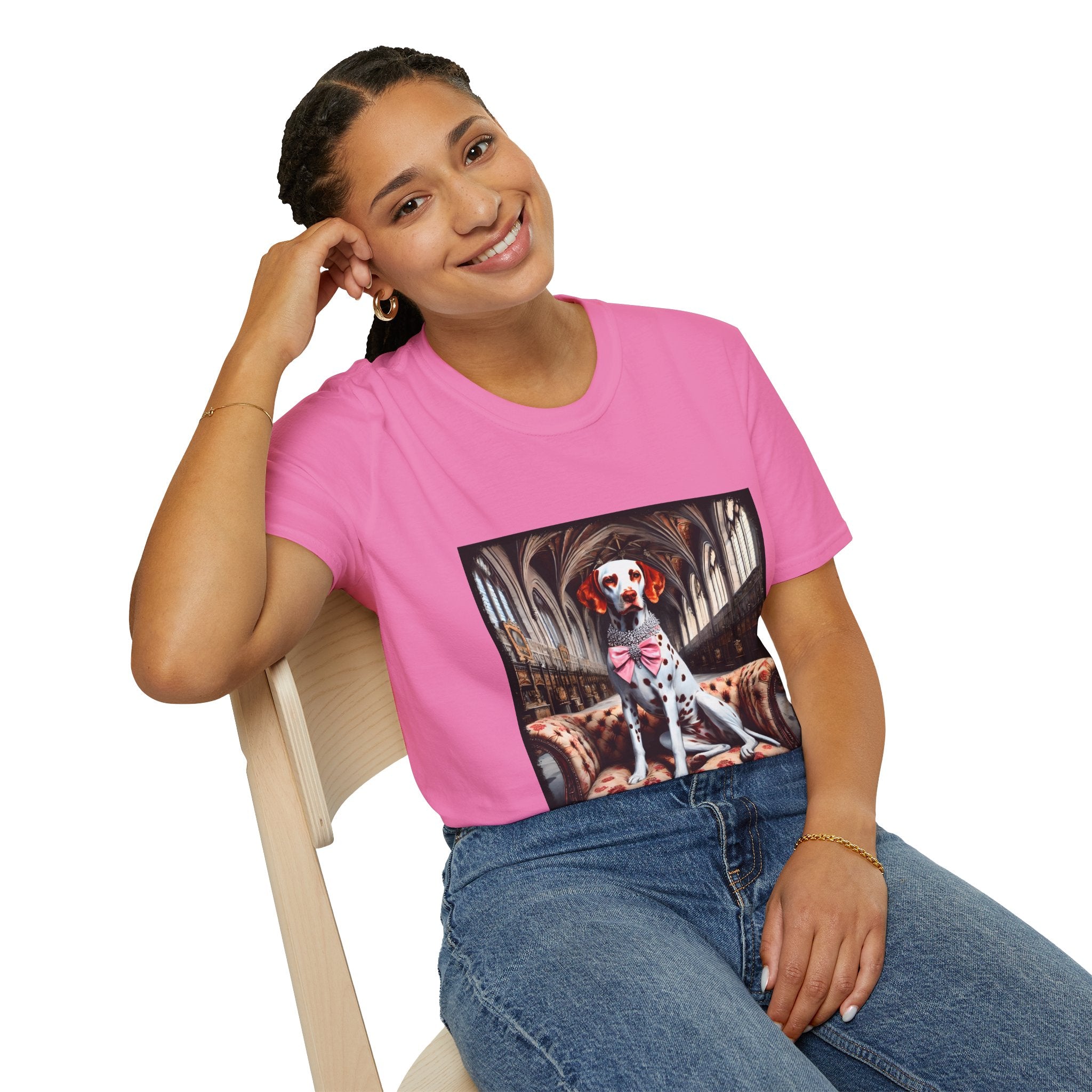 Dalmatian Crown Jewel | Unisex Dog T-Shirt