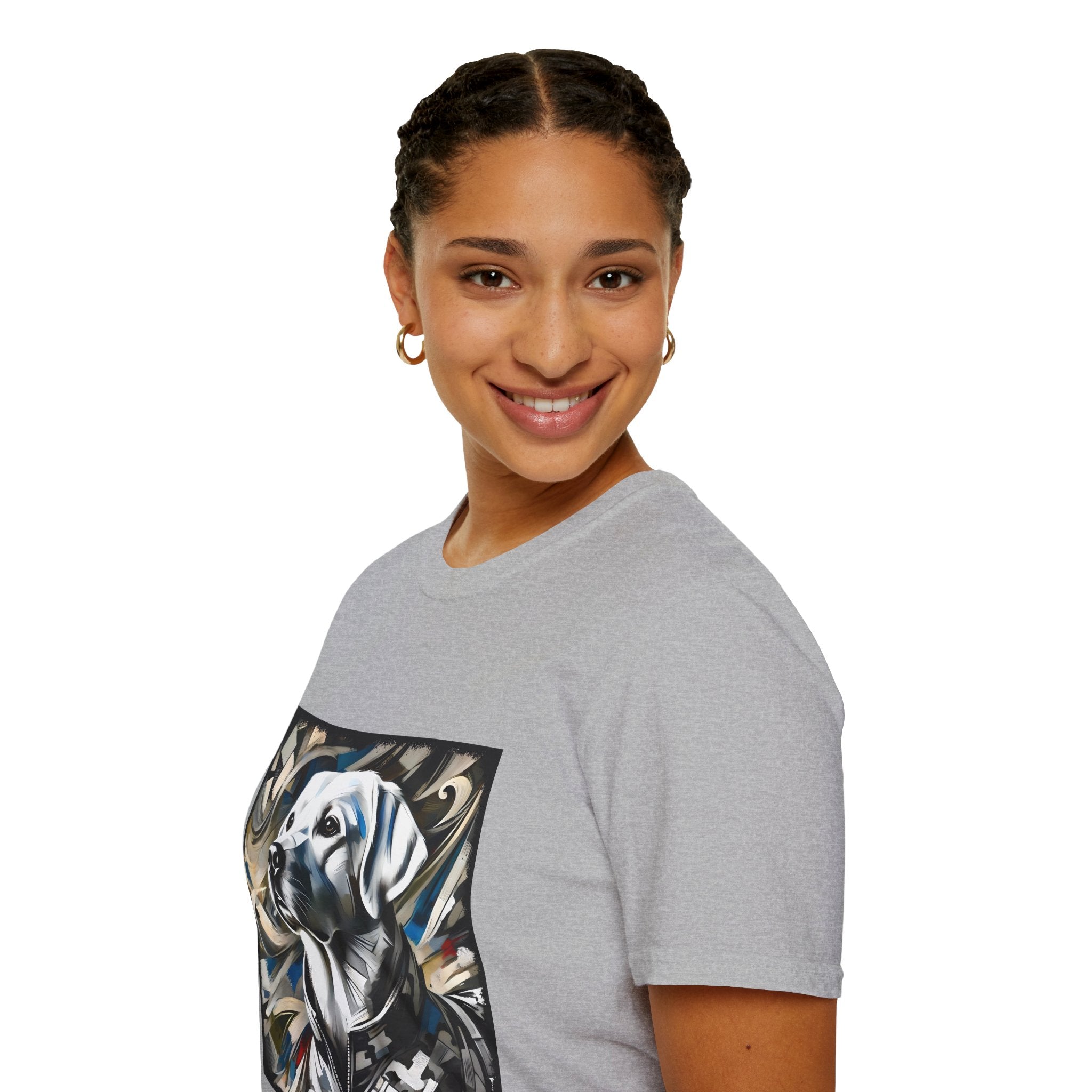 Labrador Retriever Bold Armor Classic | Unisex Dog T-Shirt
