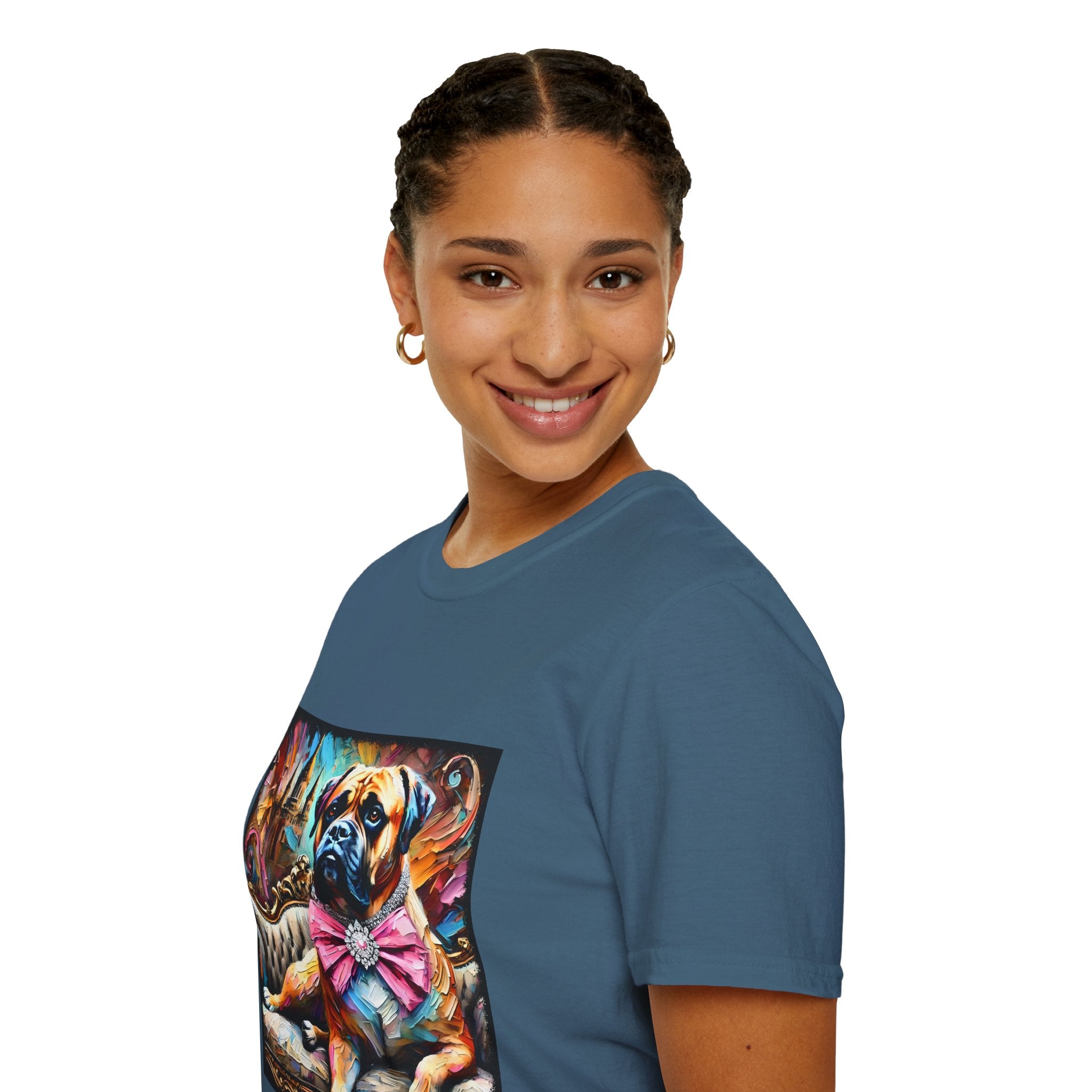 Bullmastiff Diamond Princess Classic | Unisex Dog T-Shirt