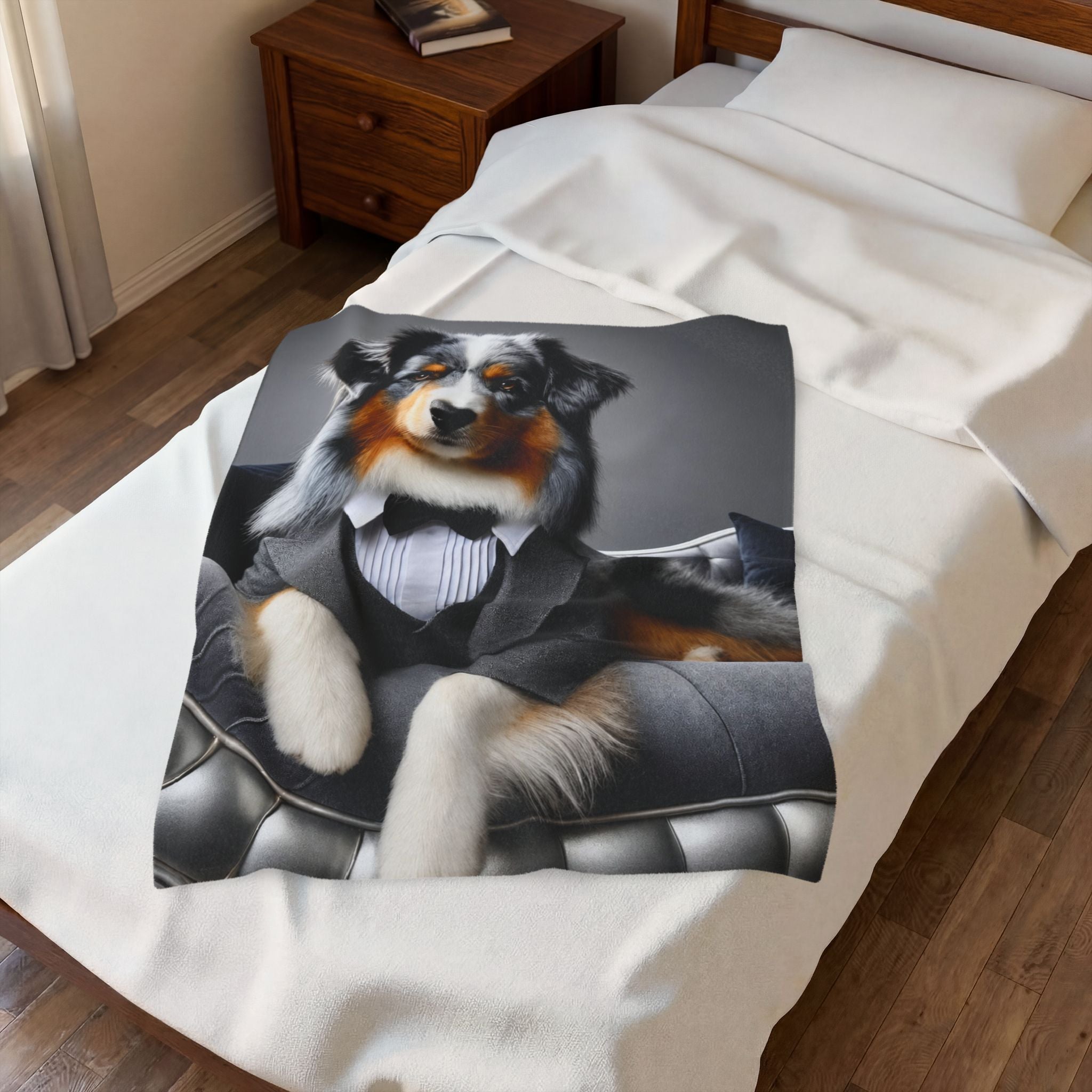 Australian Shepherd Blanket | Classic Canine Dog Lover Gift