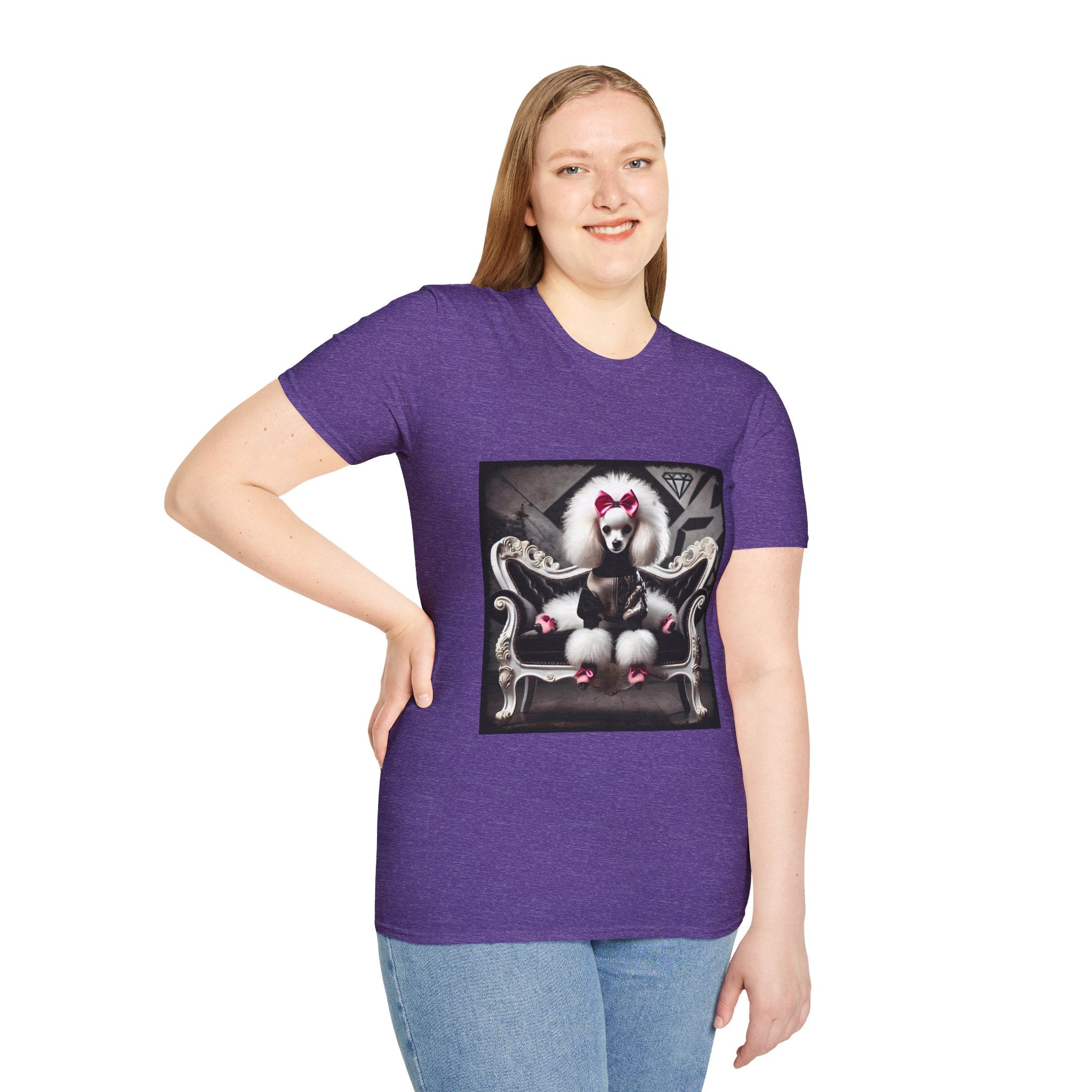 Poodle High Fashion Diva | Unisex Dog T-Shirt
