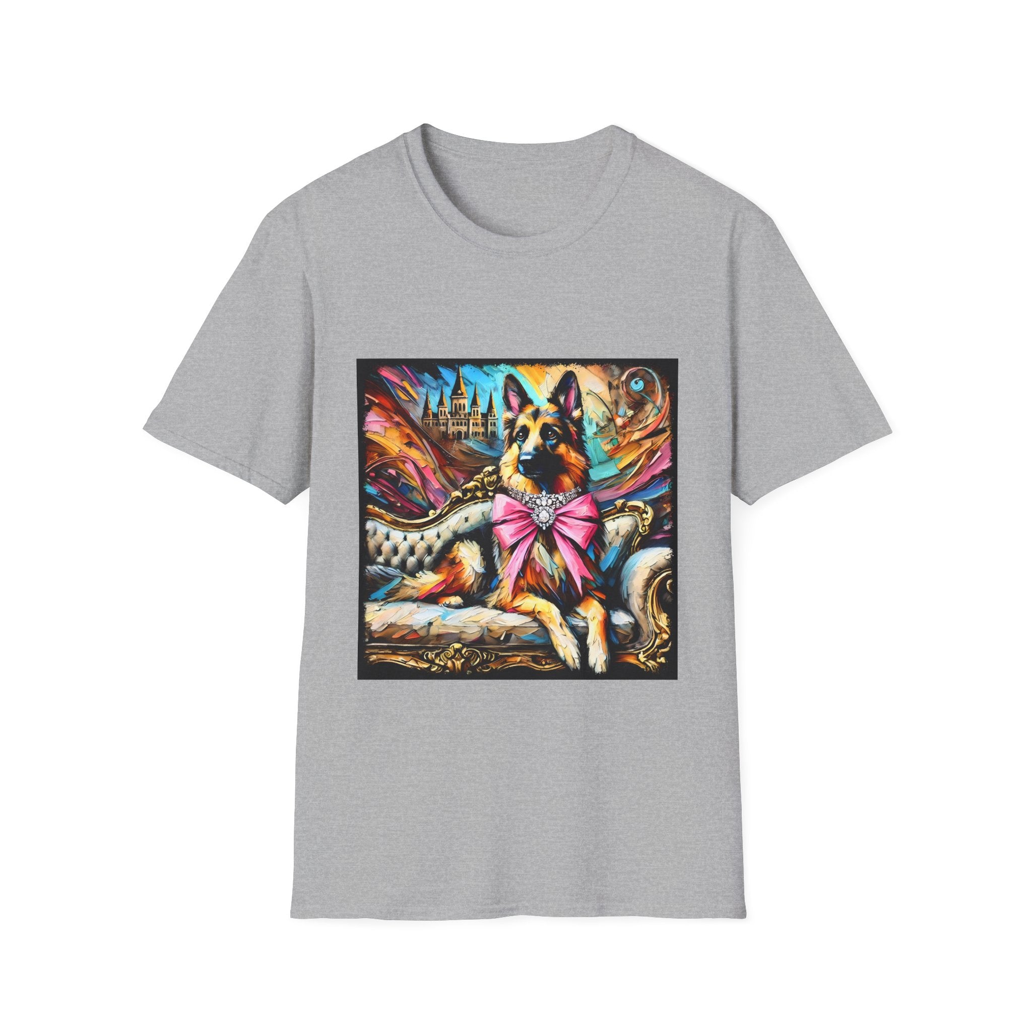 German Shepherd Diamond Princess Classic II | Unisex Dog T-Shirt