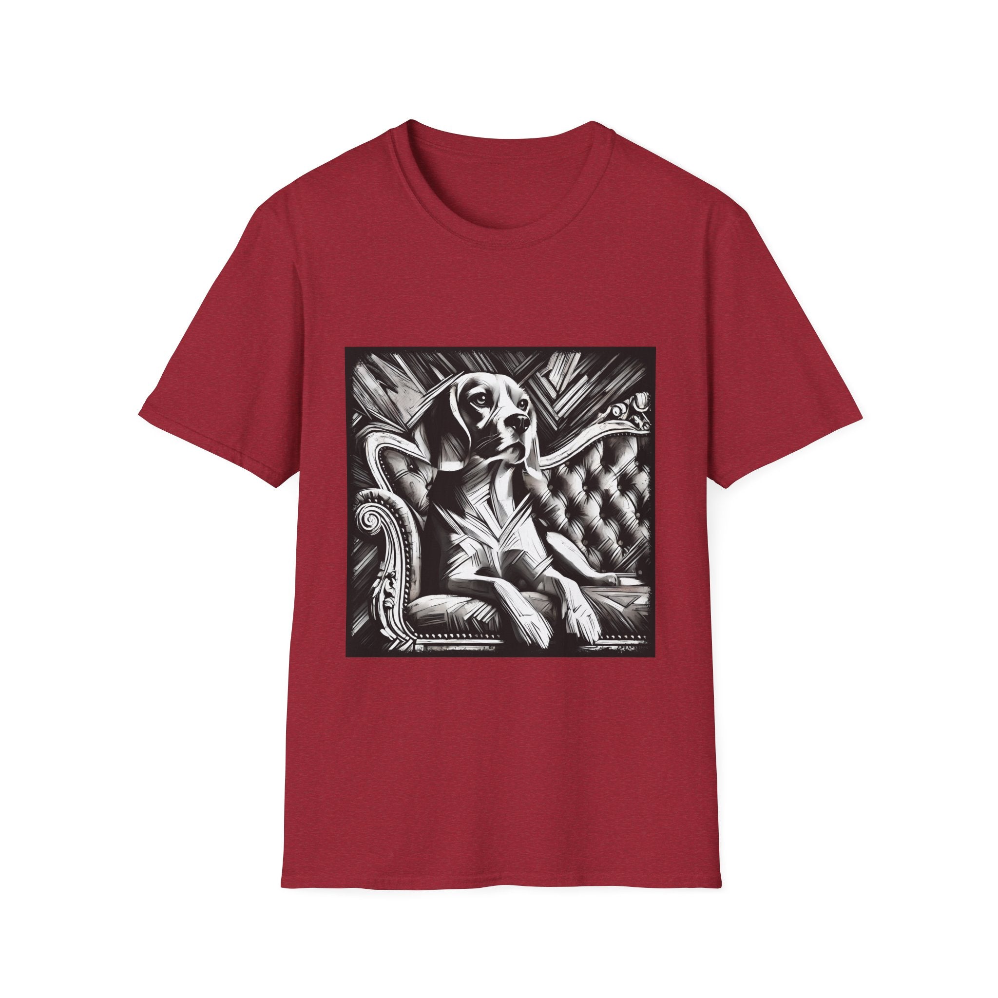 Beagle B&W Bold | Unisex Dog T-Shirt