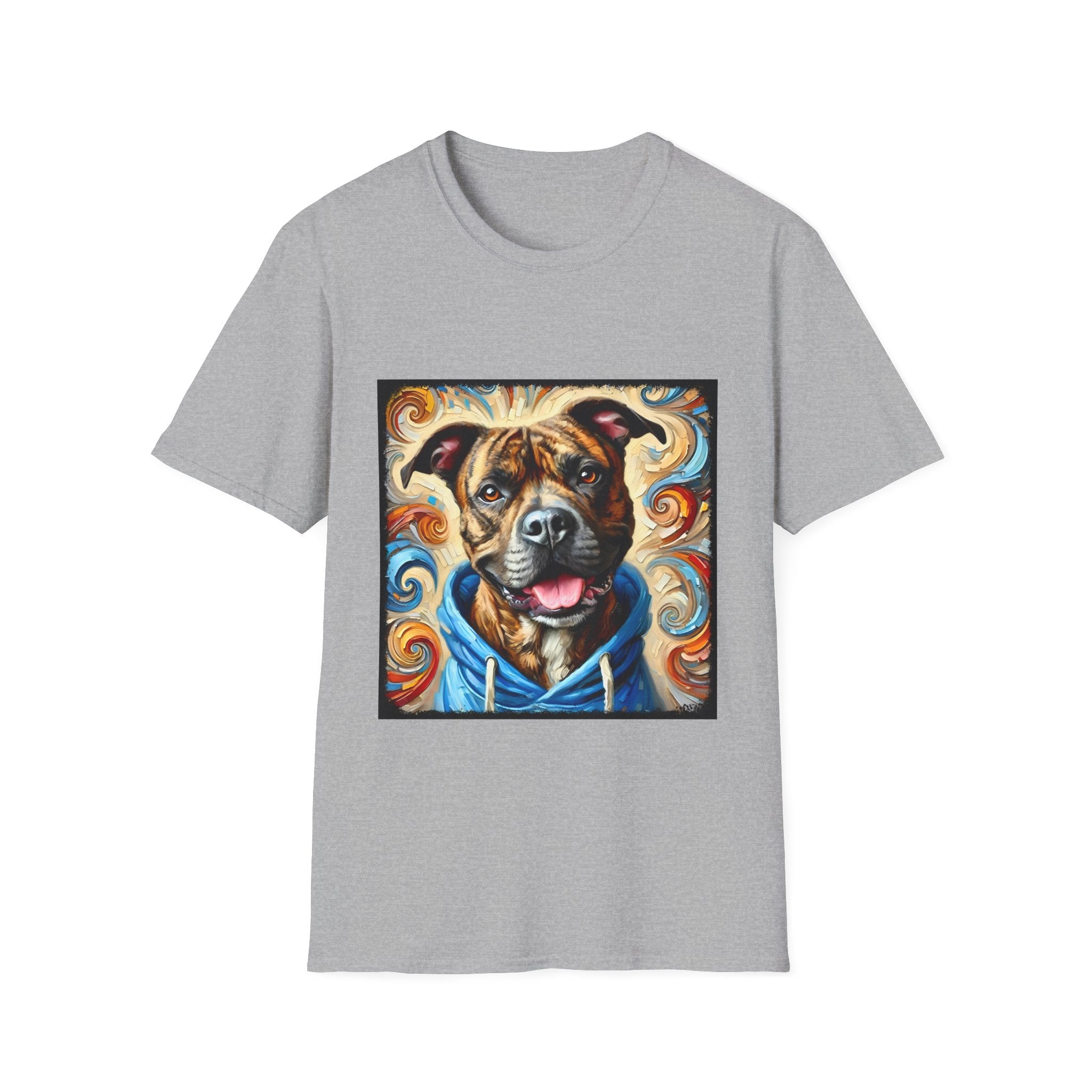 American Pit Bull Terrier Shirt | Brindle Swirl Dog Lover Tee