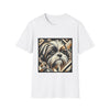 Shih Tzu Bold Geometric | Unisex Dog T-Shirt