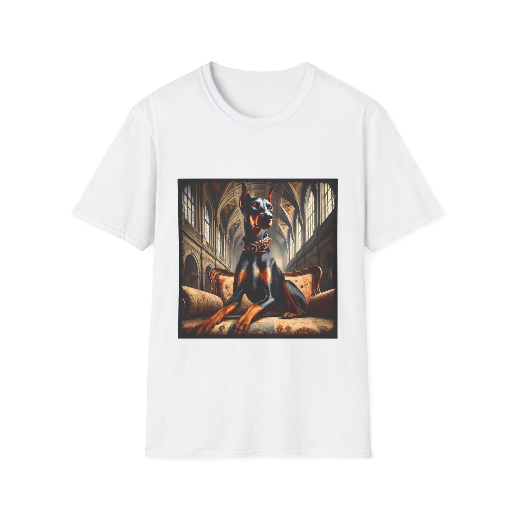 Doberman Pinscher Posh Prince | Unisex Dog T-Shirt