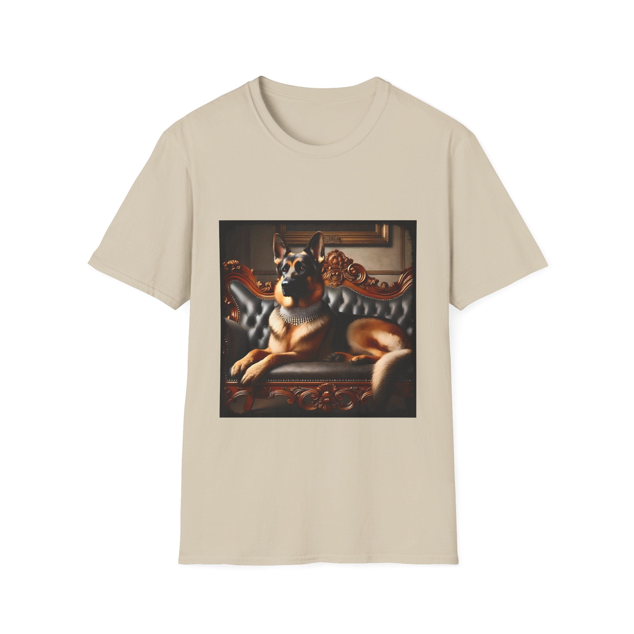 German Shepherd Posh Princess | Unisex Dog T-Shirt