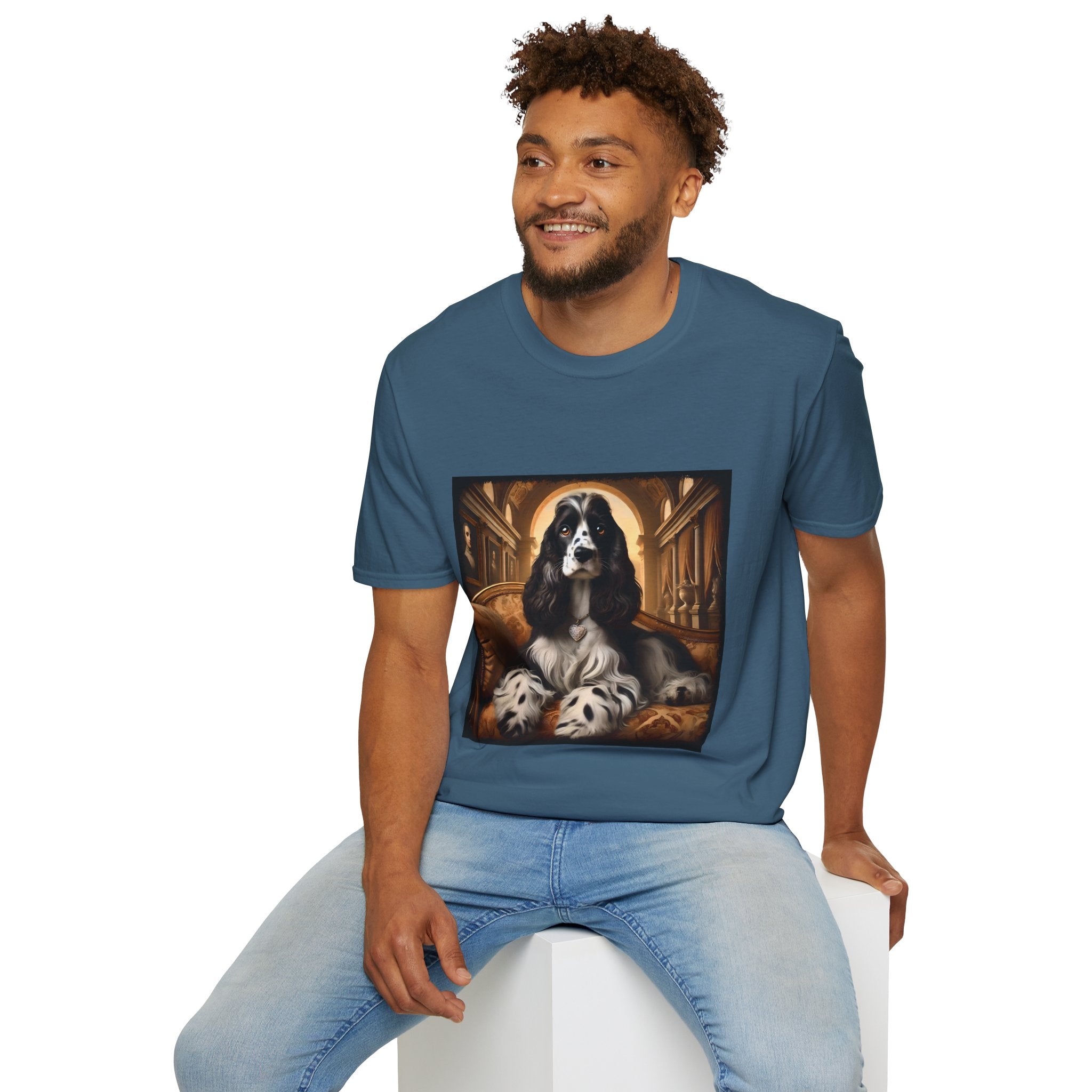 Cocker Spaniel Diamond Diva | Unisex Dog T-Shirt