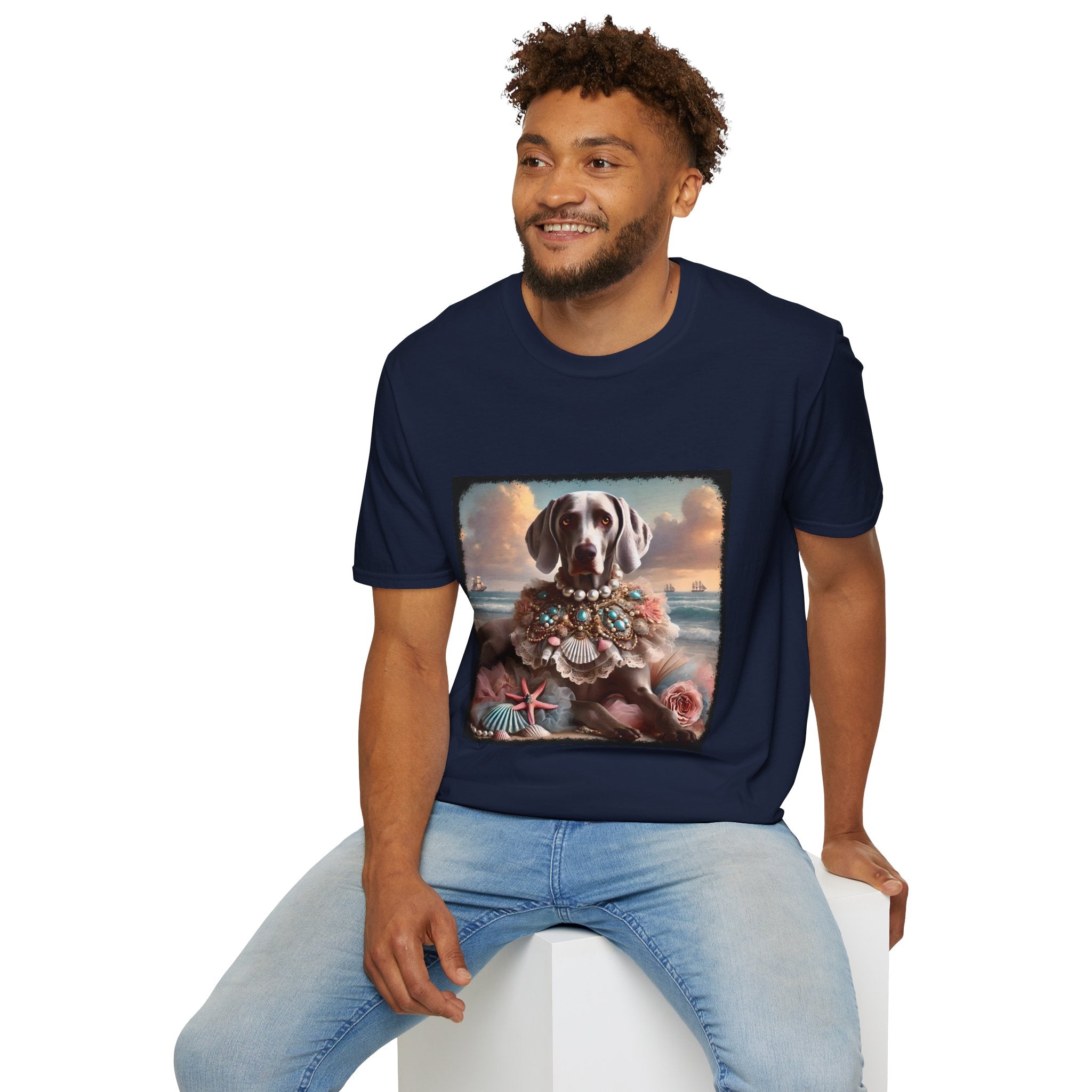 Weimaraner Beach Babe | Unisex Dog T-Shirt