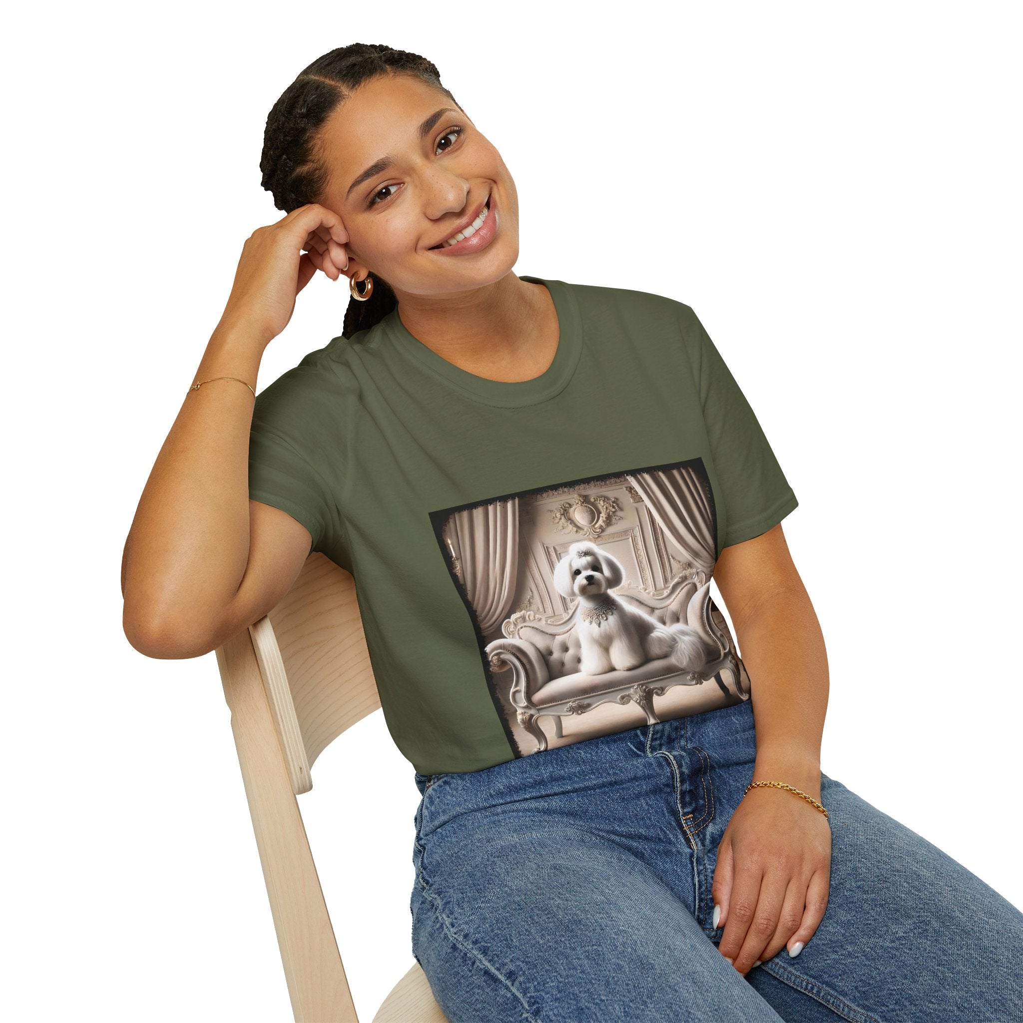 Maltese Lovely Lady | Unisex Dog T-Shirt