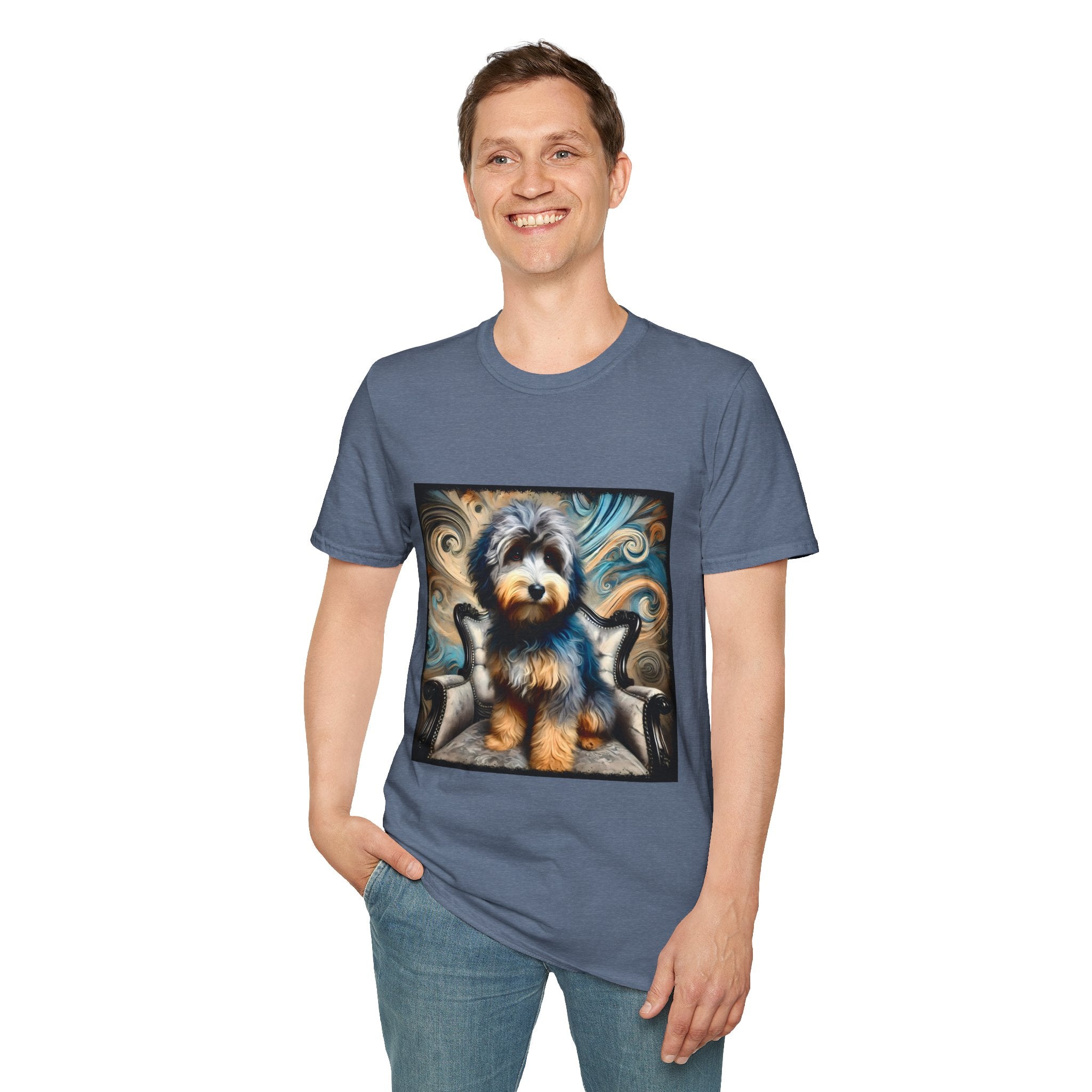 Aussiedoodle Ethereal Swirl | Unisex Dog T-Shirt