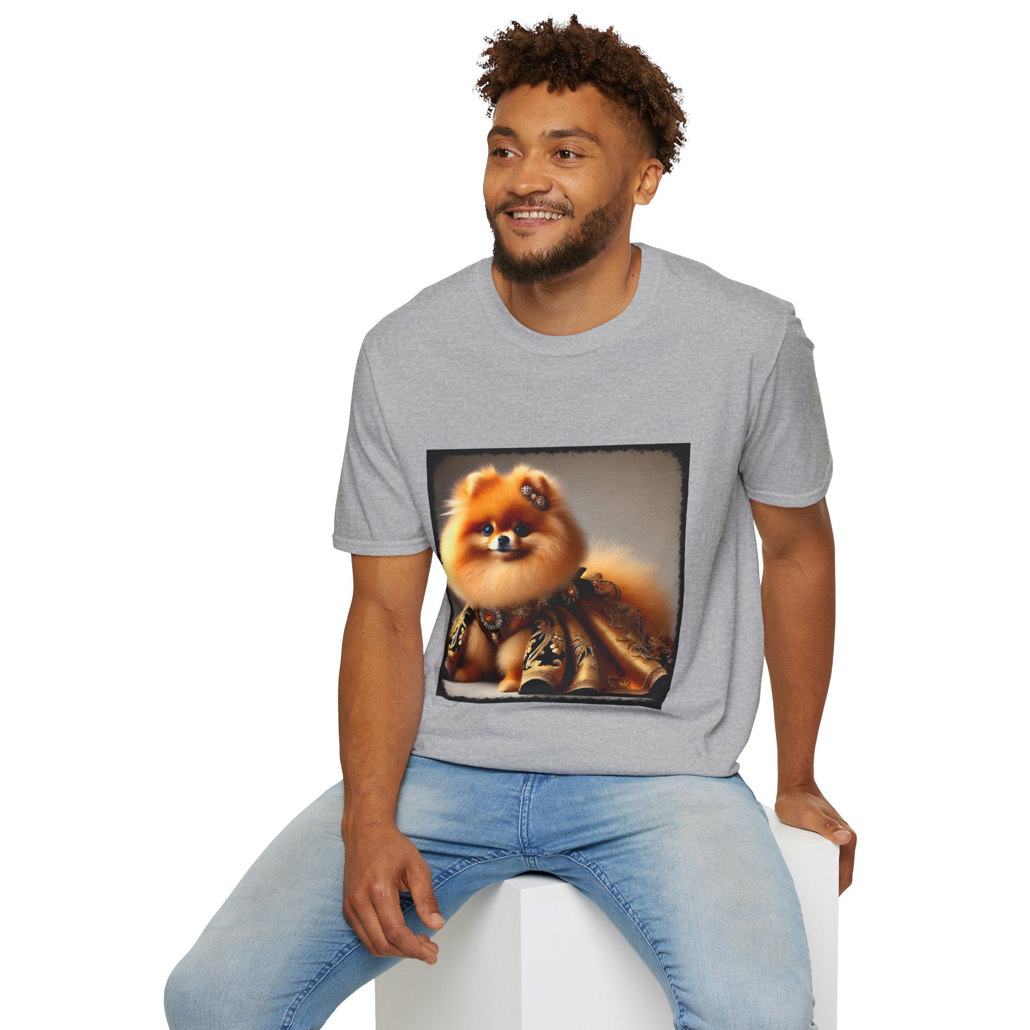 Pomeranian Golden Gal | Unisex Dog T-Shirt