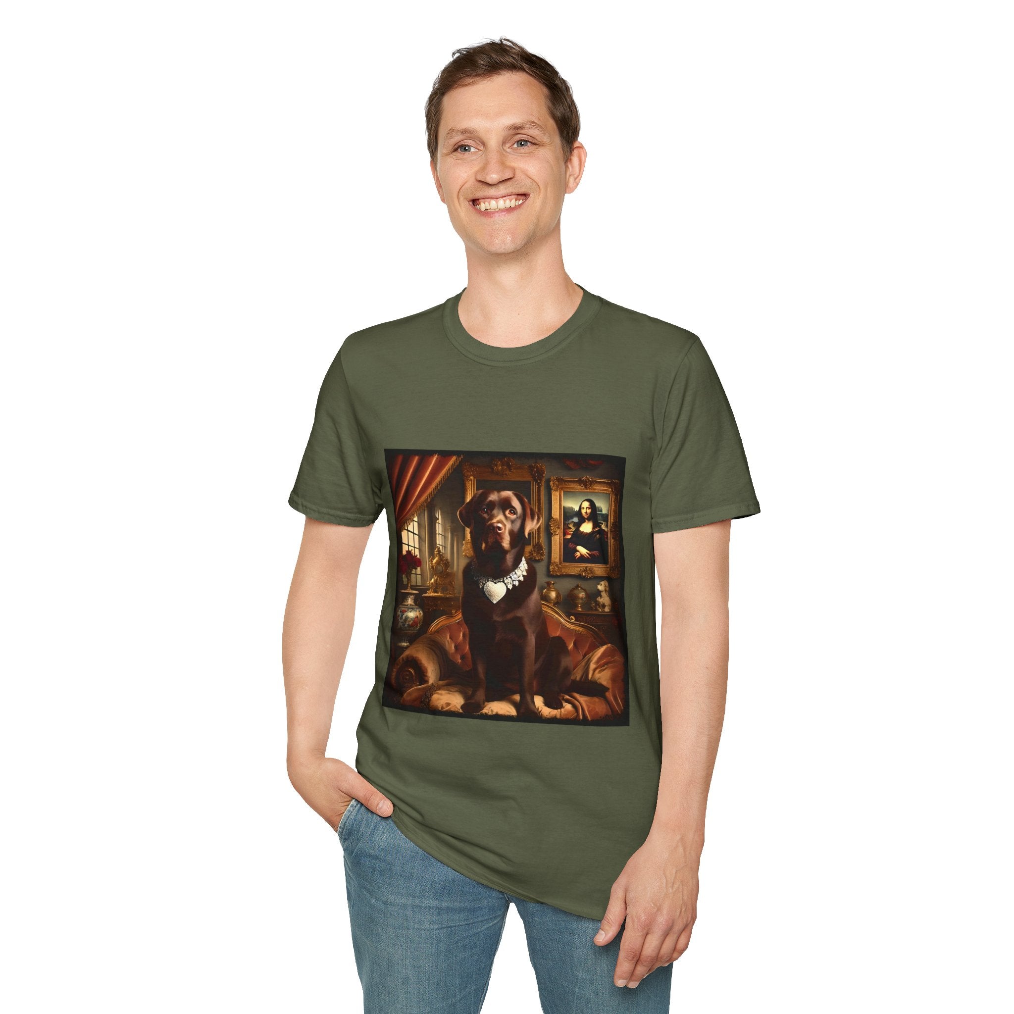 Labrador Retriever Heart Diamond Duchess | Unisex Dog T-Shirt