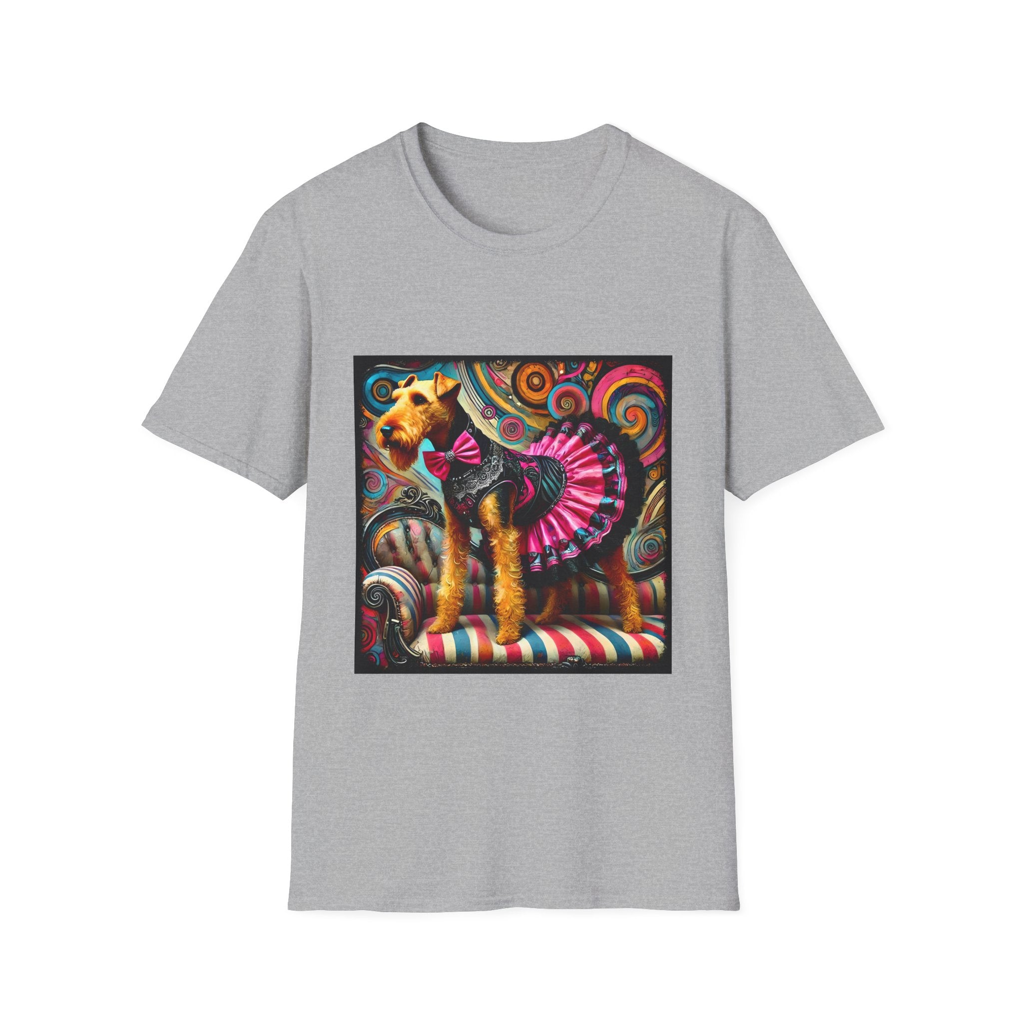 Airedale Terrier Shirt | Fashionista Dog Lover Tee