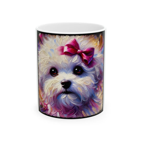 Bichon Frise Sweet Classic Dog Themed Ceramic Mug ceramic mug