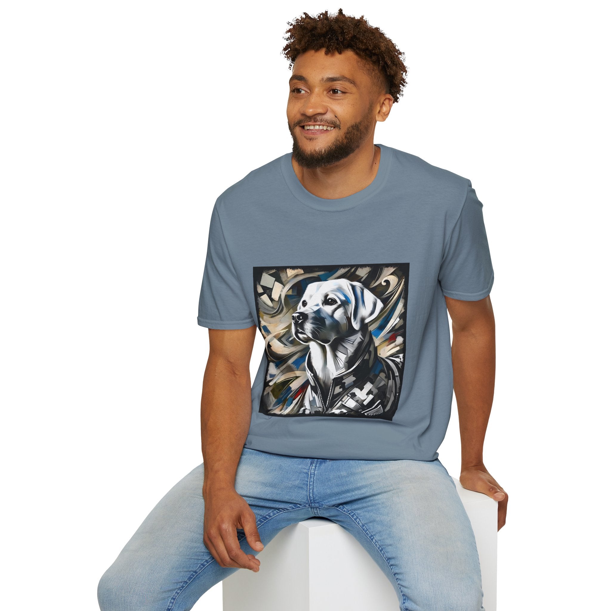 Labrador Retriever Bold Armor Classic | Unisex Dog T-Shirt