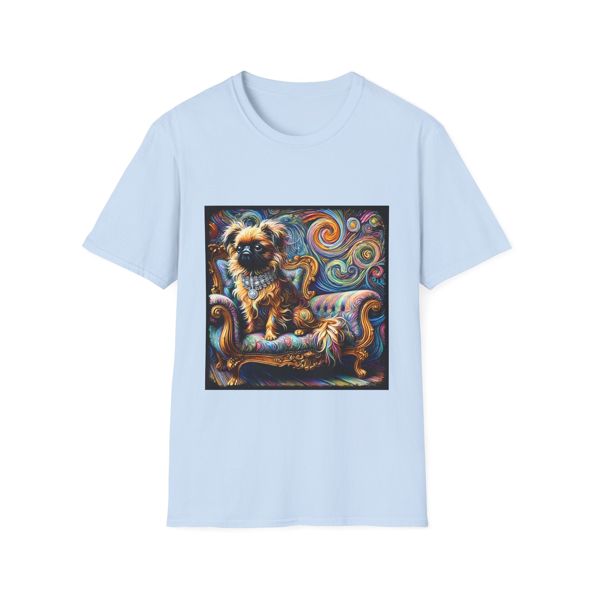 Brussels Griffon Diamond Swirl | Unisex Dog T-Shirt