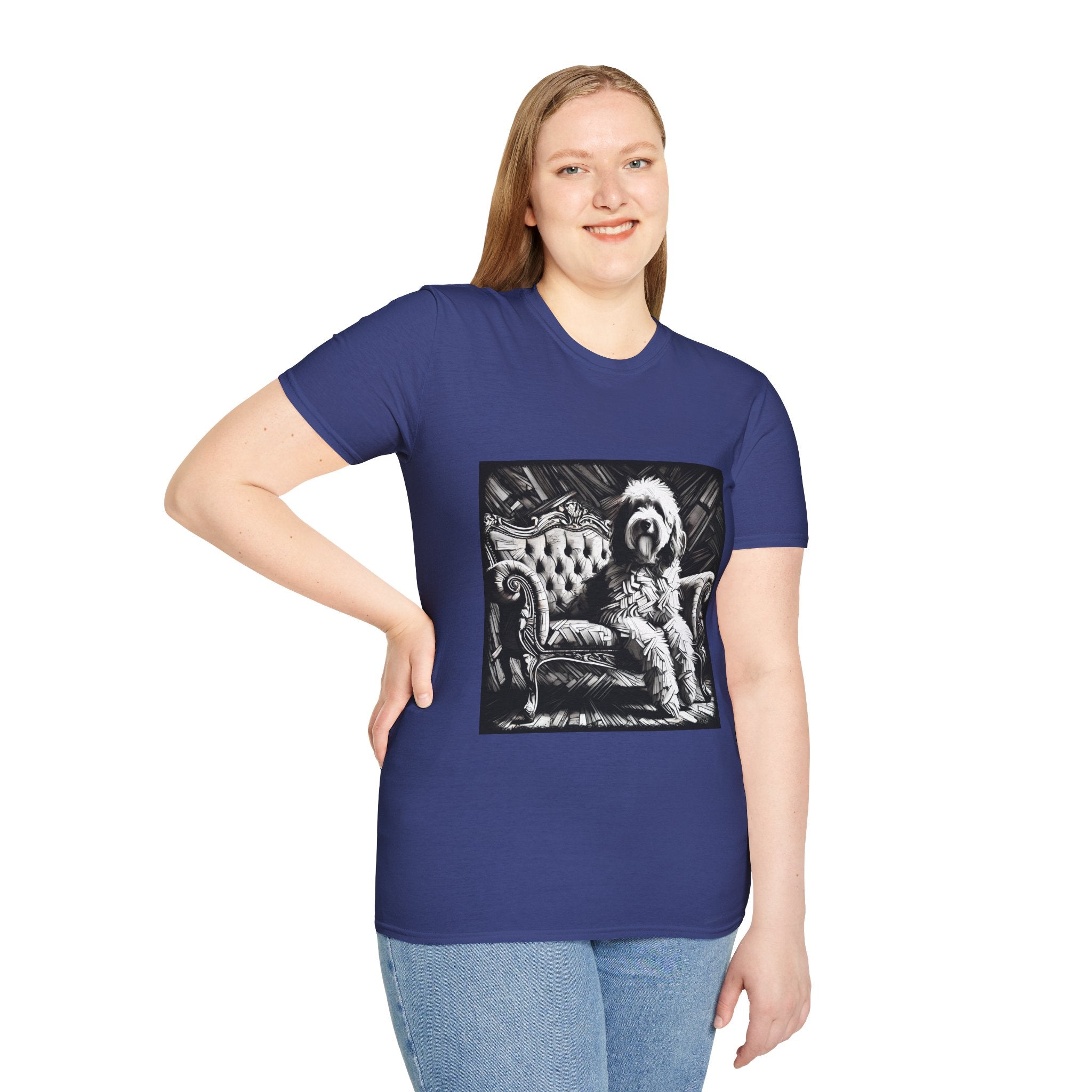 Bernedoodle B&W Bold | Unisex Dog T-Shirt