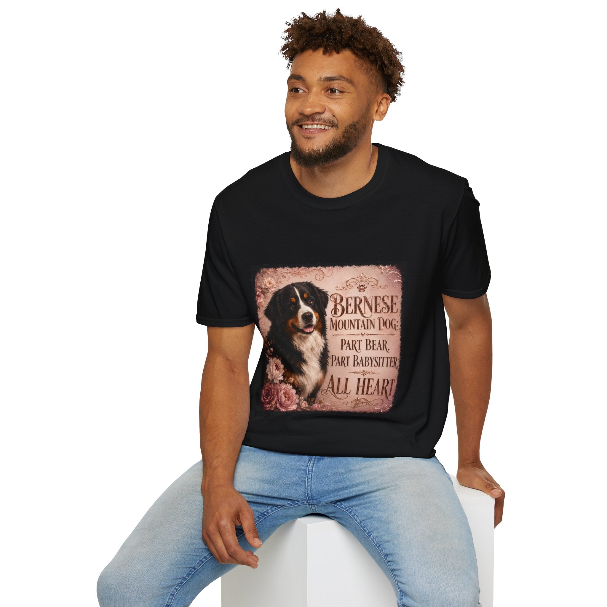 Bernese Mountain Dog Shirt | All Heart Dog Lover Tee