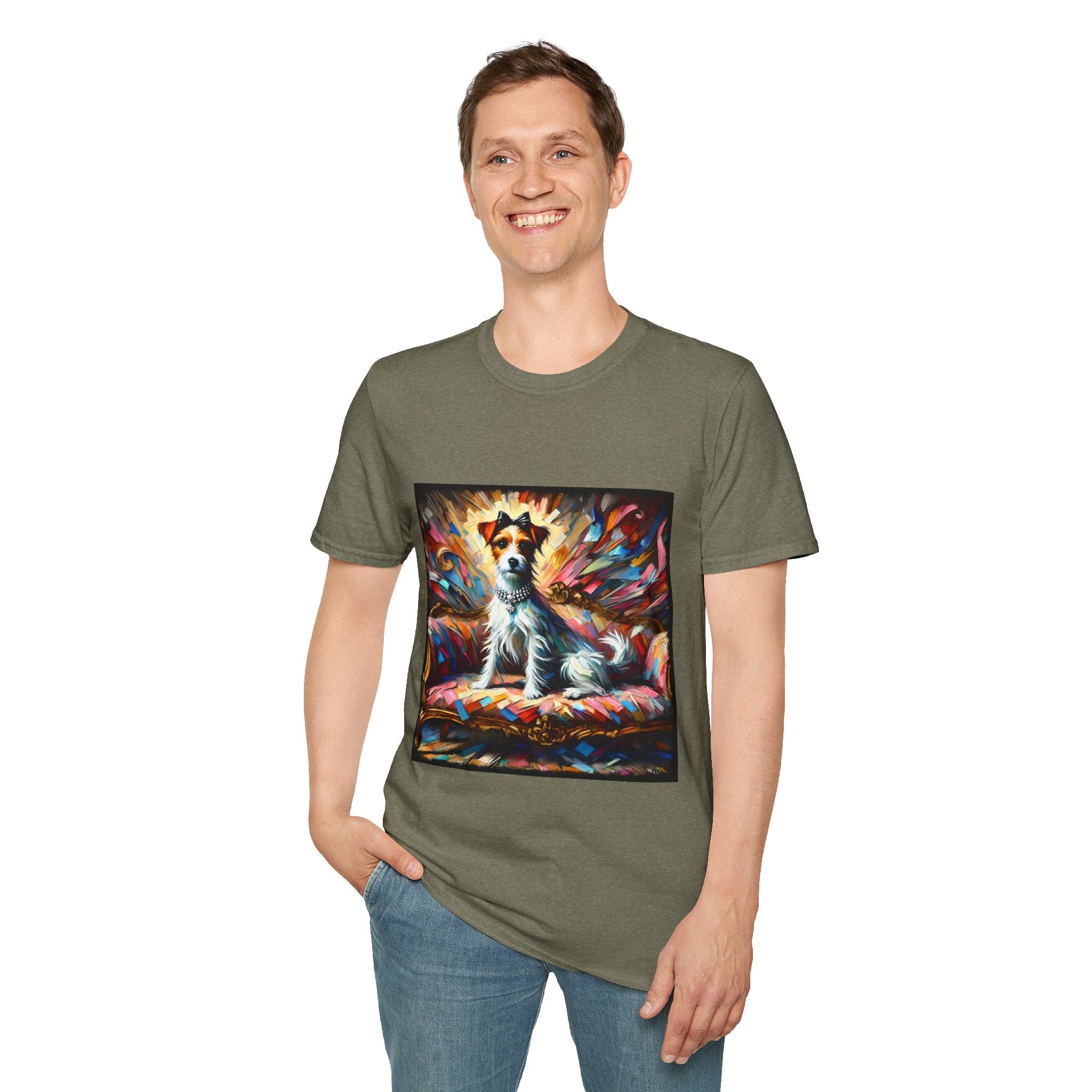 Jack Russell Terrier Diamond Princess Classic | Unisex Dog T-Shirt