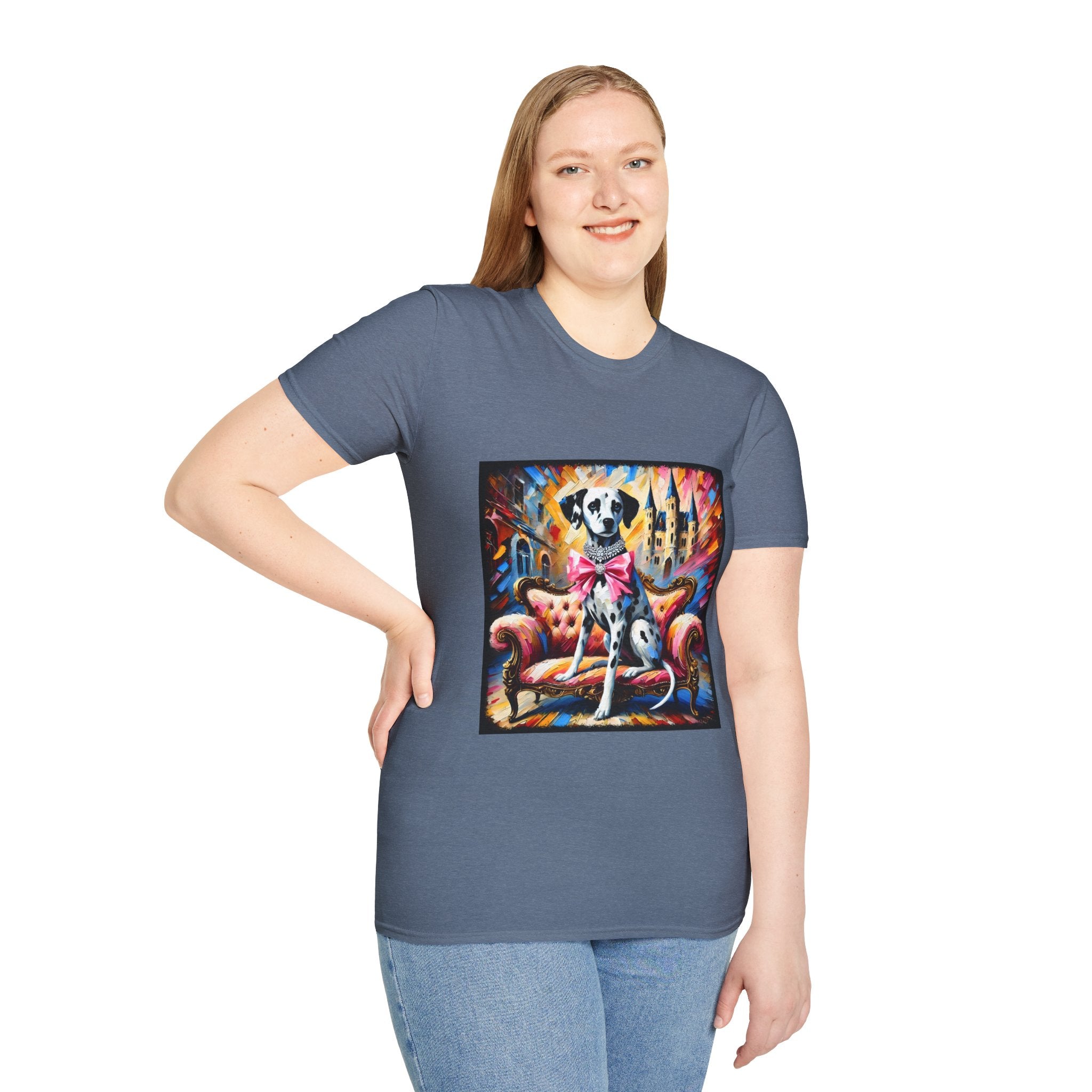 Dalmatian Bold Princess Classic | Unisex Dog T-Shirt