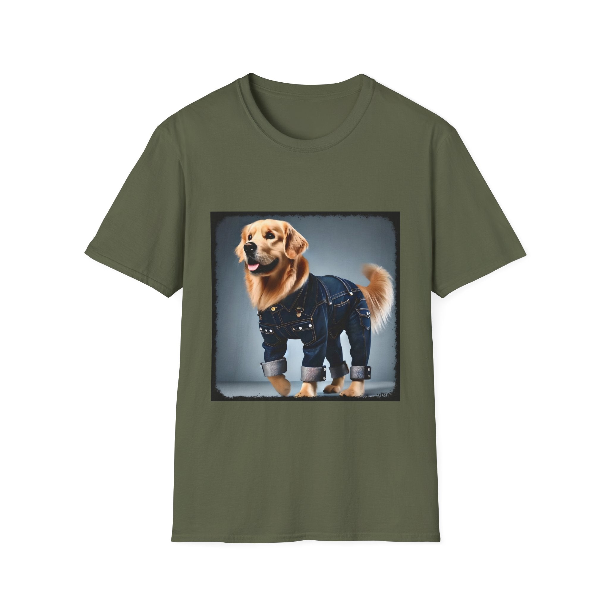 Golden Retriever Shirt | Denim Diva Dog Lover Tee