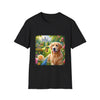 Golden Retriever Shirt | Garden Delight Dog Lover Tee