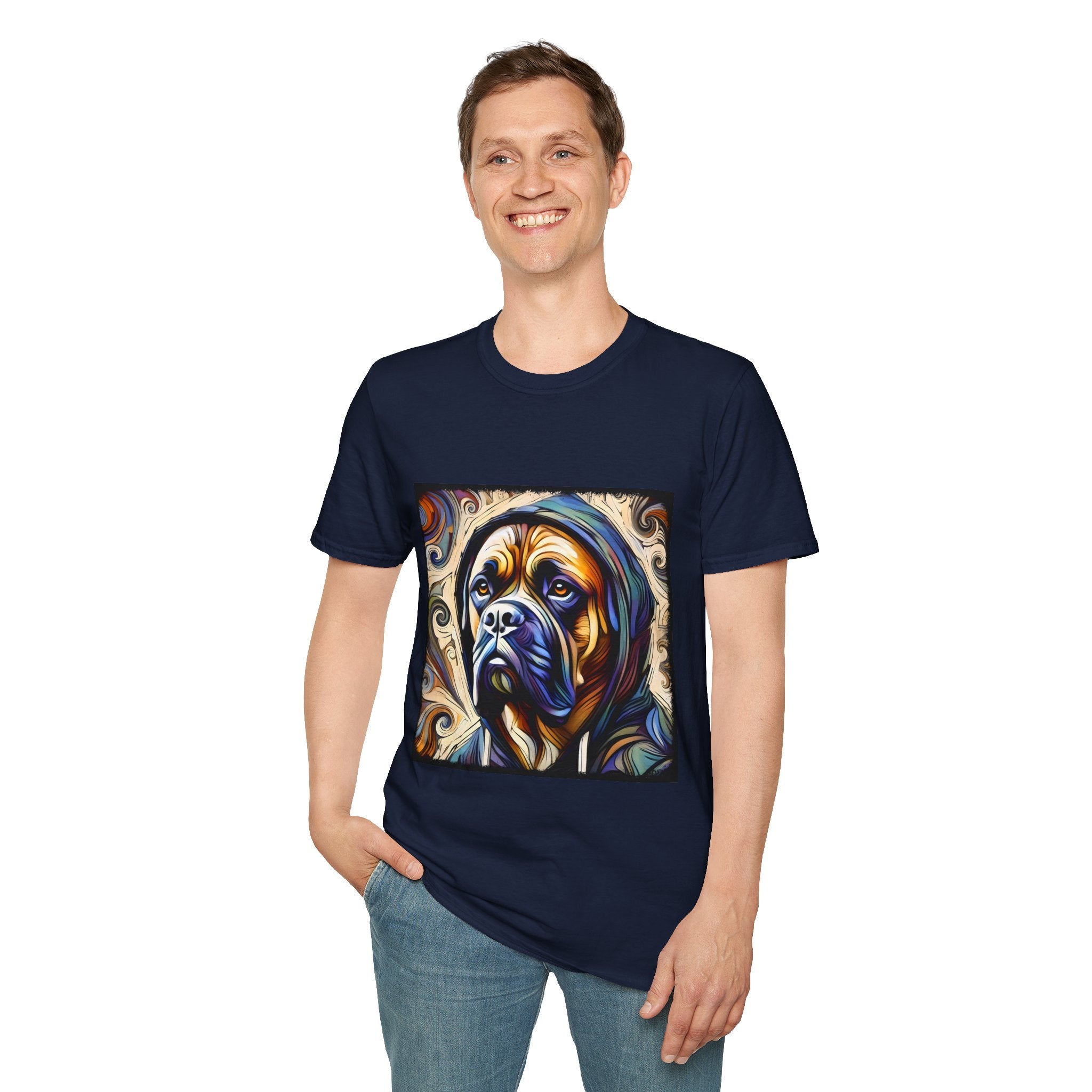 Bullmastiff Relaxed Swirl | Unisex Dog T-Shirt