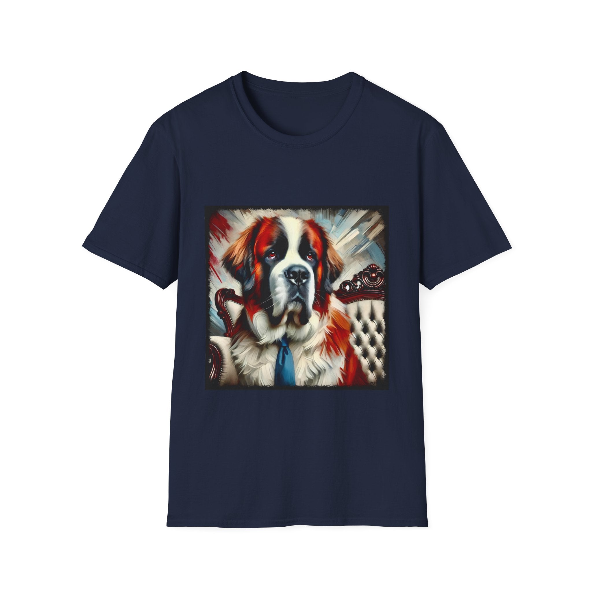 Saint Bernard Big Boss | Unisex Dog T-Shirt