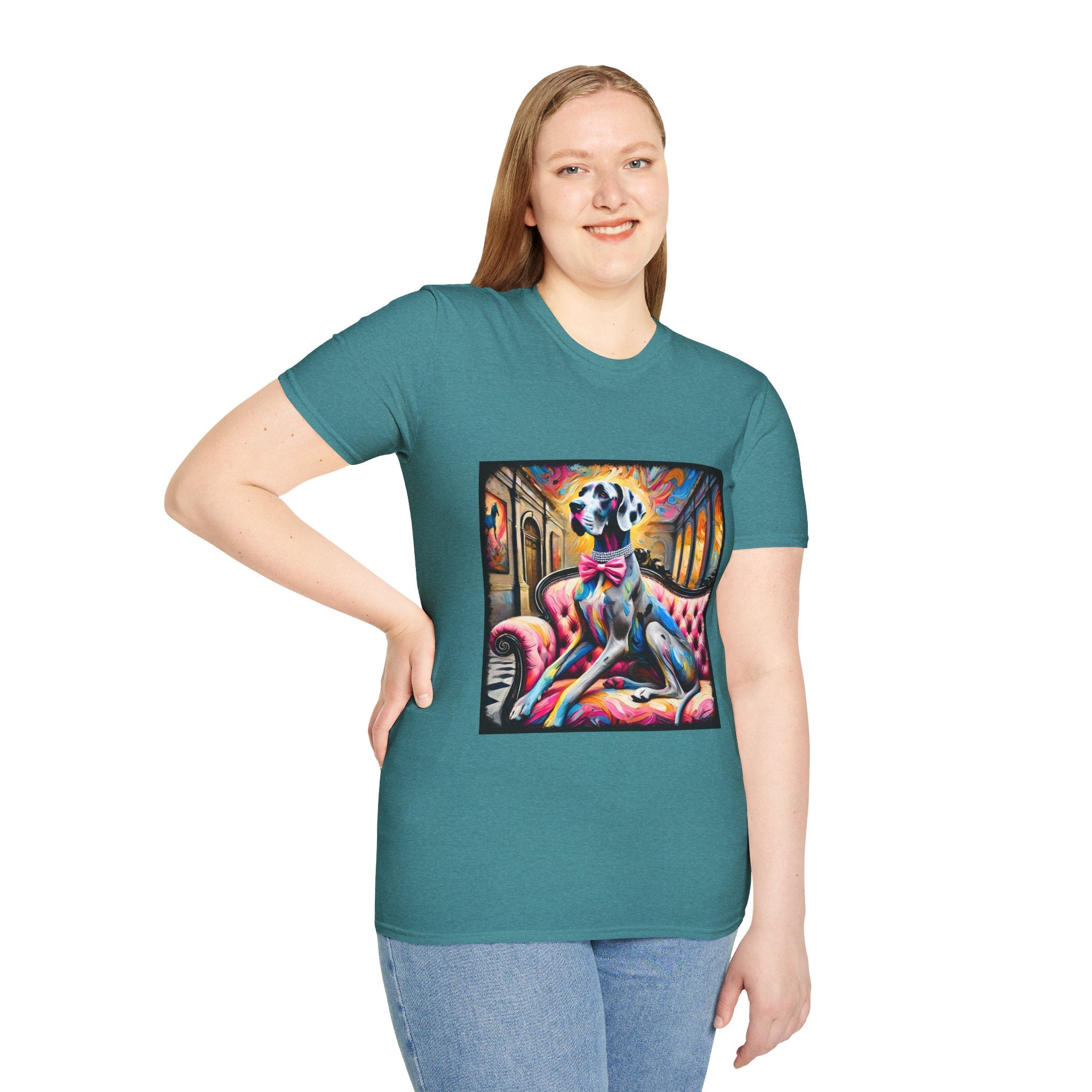 Great Dane Diamond Princess Classic | Unisex Dog T-Shirt
