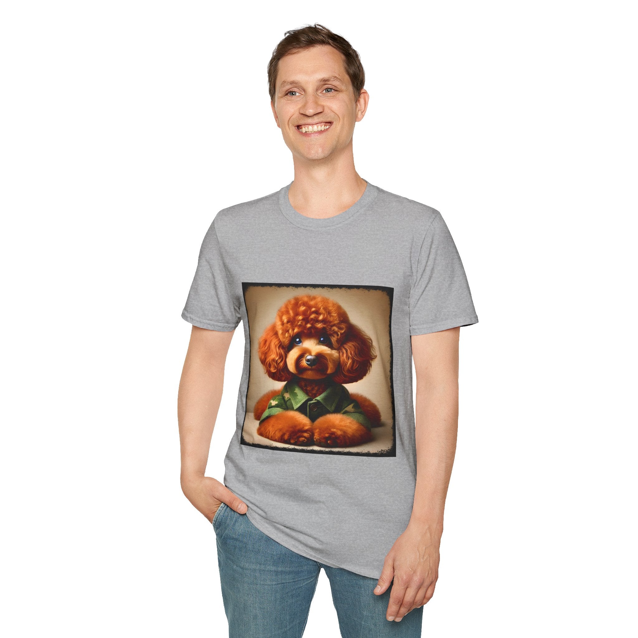 Poodle Tactical Babe | Unisex Dog T-Shirt