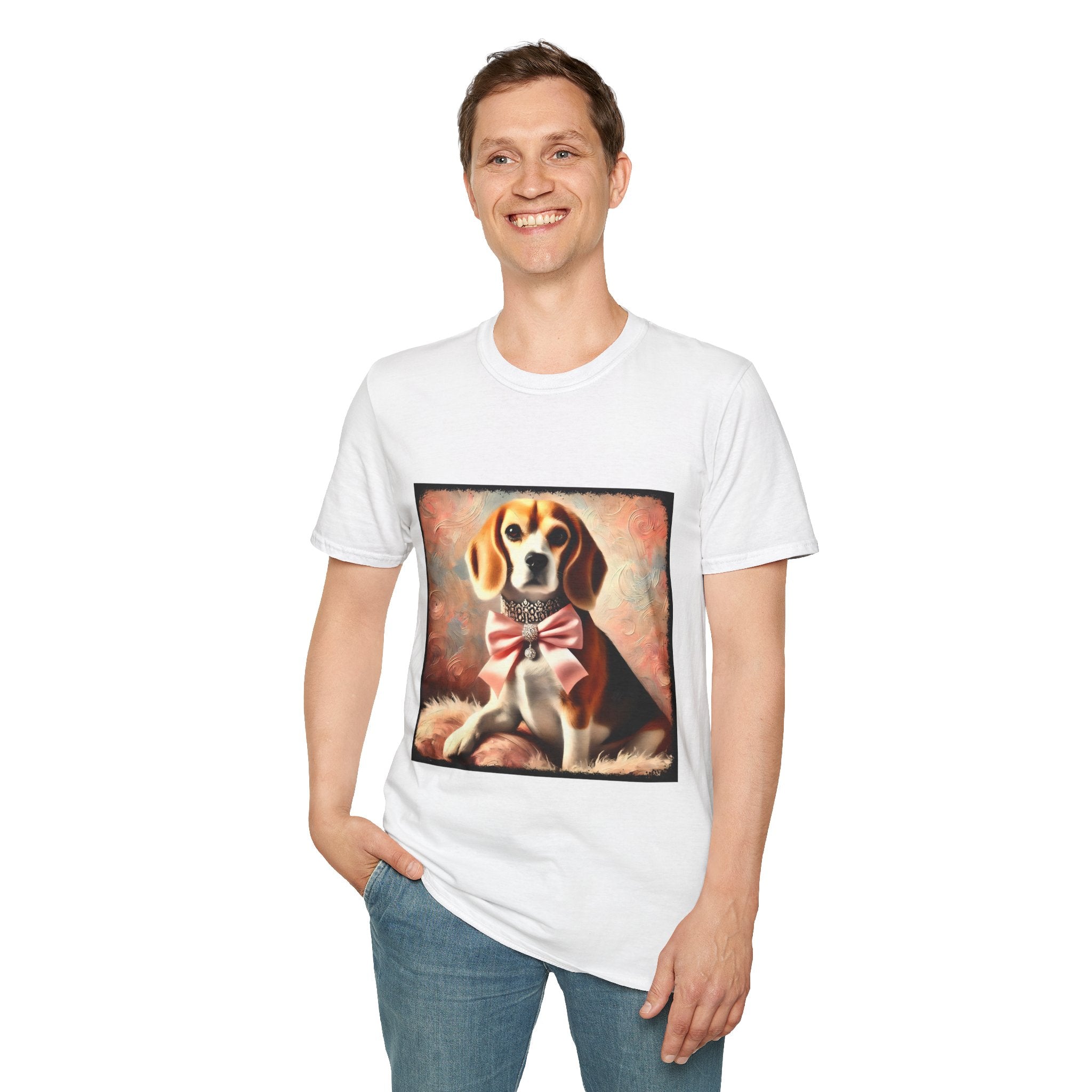 Beagle Diamond Princess Classic | Unisex Dog T-Shirt