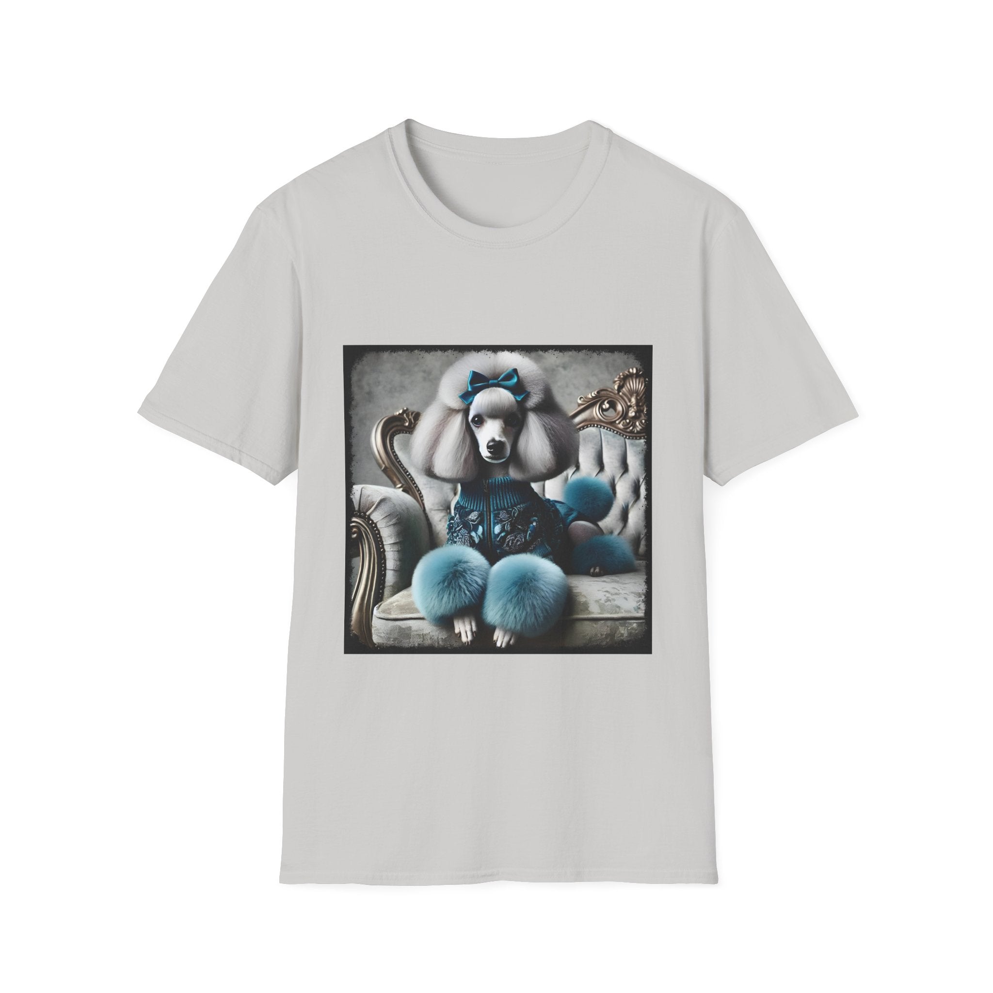 Poodle Bow Boss | Unisex Dog T-Shirt