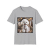 Bichon Frise Friendly Flier | Unisex Dog T-Shirt