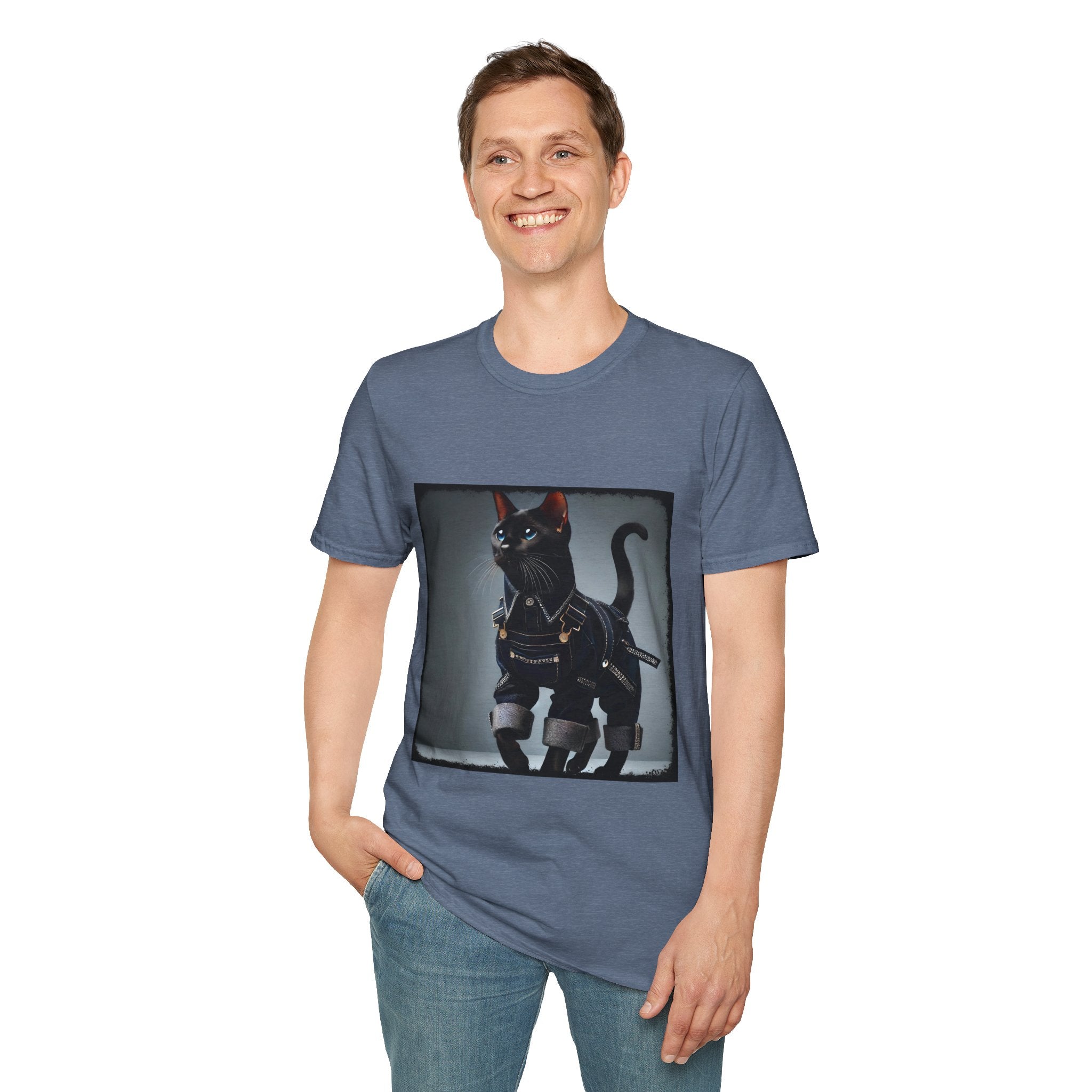 Bengal Cat Denim Dream | Unisex Cat T-Shirt