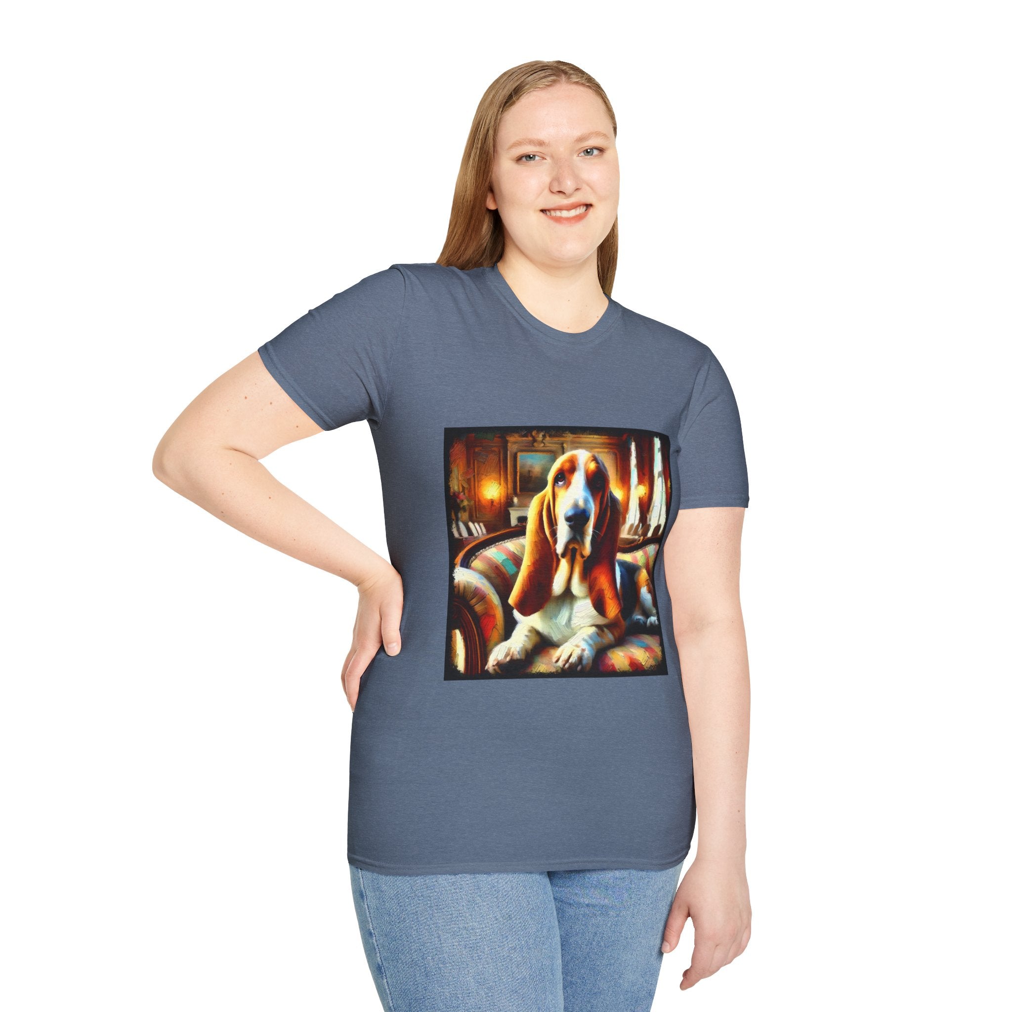 Basset Hound Warm Classic | Unisex Dog T-Shirt