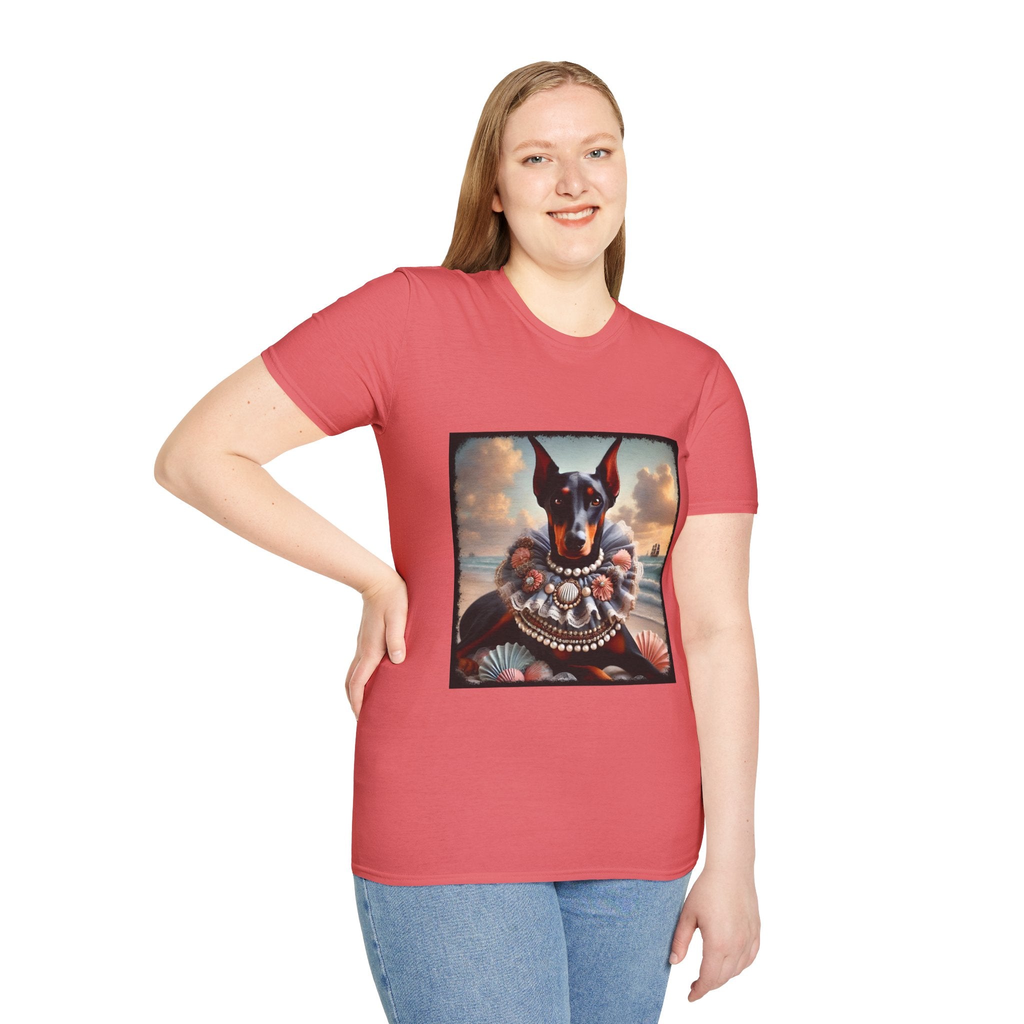 Doberman Pinscher Beach Dream | Unisex Dog T-Shirt