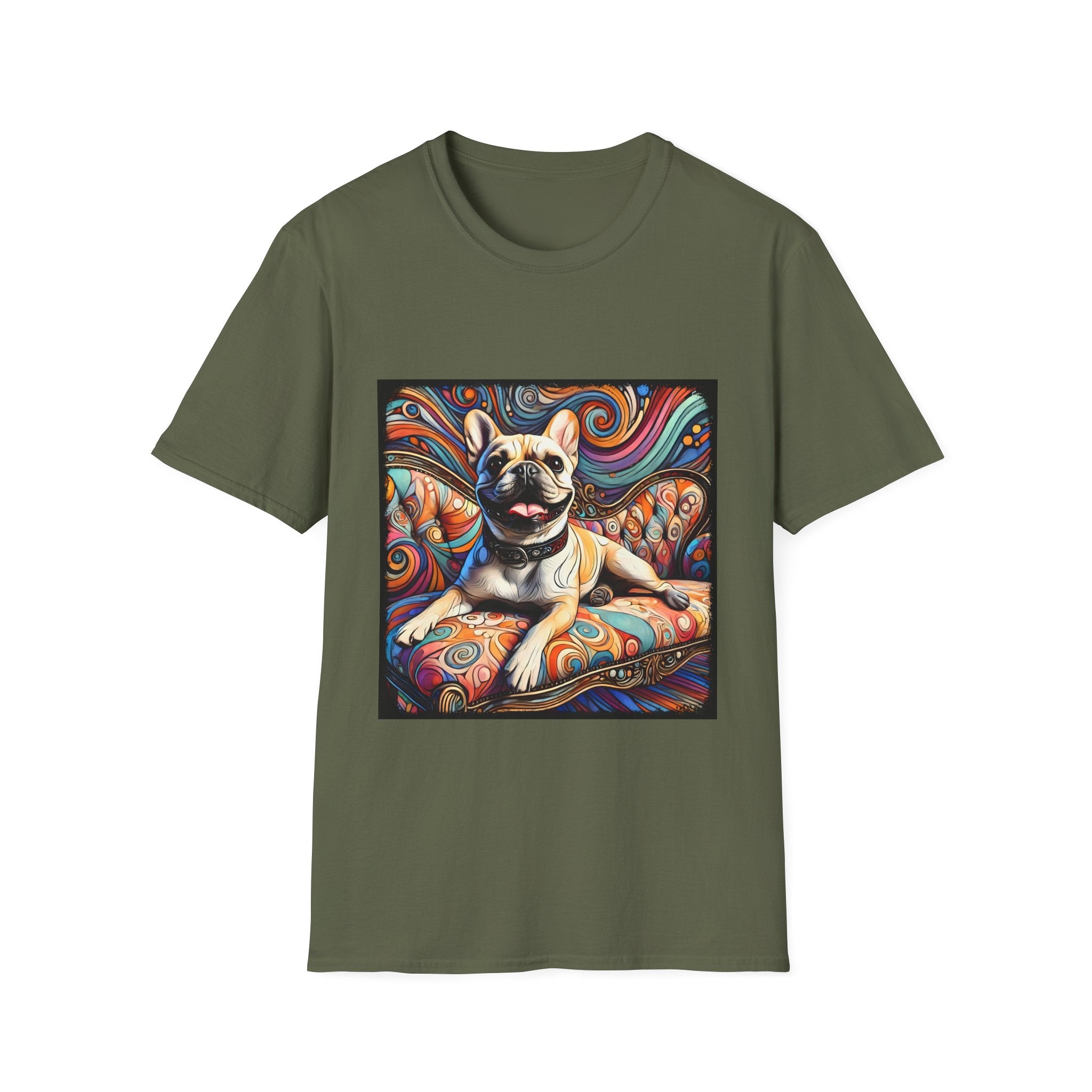 French Bulldog Shirt | Groovy Swirl Dog Lover Tee