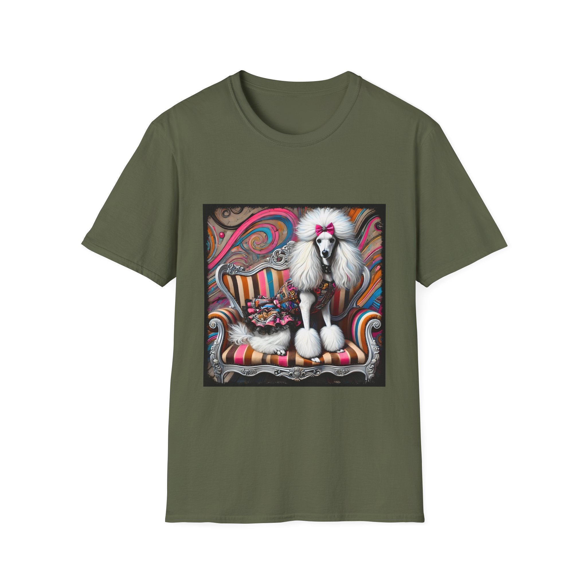 Poodle Chic Rocker | Unisex Dog T-Shirt