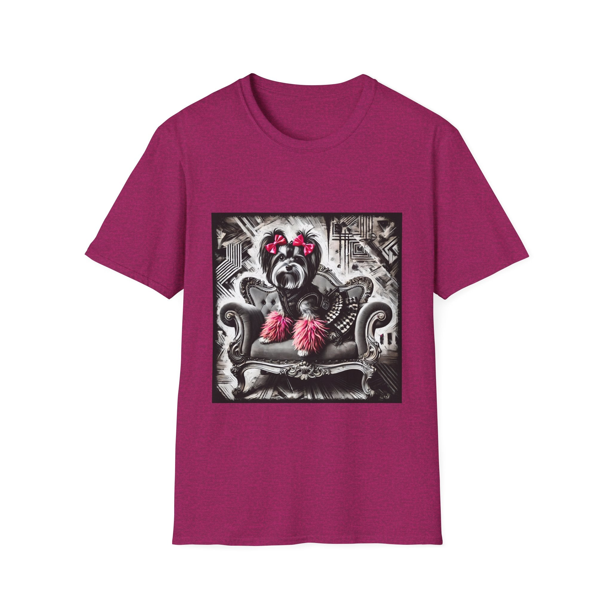 Havanese B&W Cutie |  Unisex Dog T-Shirt