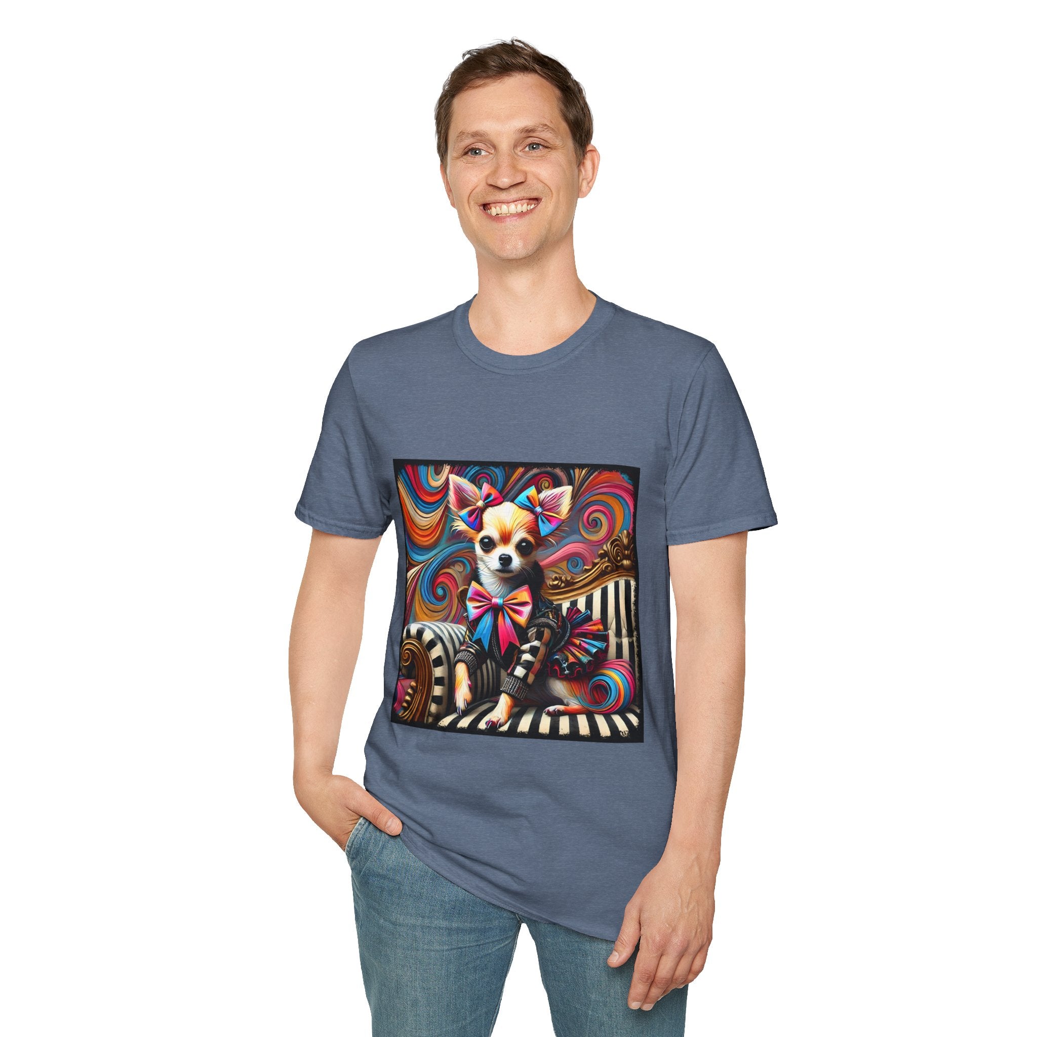Chihuahua Bold Rocker | Unisex Dog T-Shirt