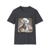 Bichon Frise Jeweled Beauty | Unisex Dog T-Shirt