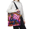 Doberman Pinscher Tote Bag | Rococo Romance Dog Lover Gift
