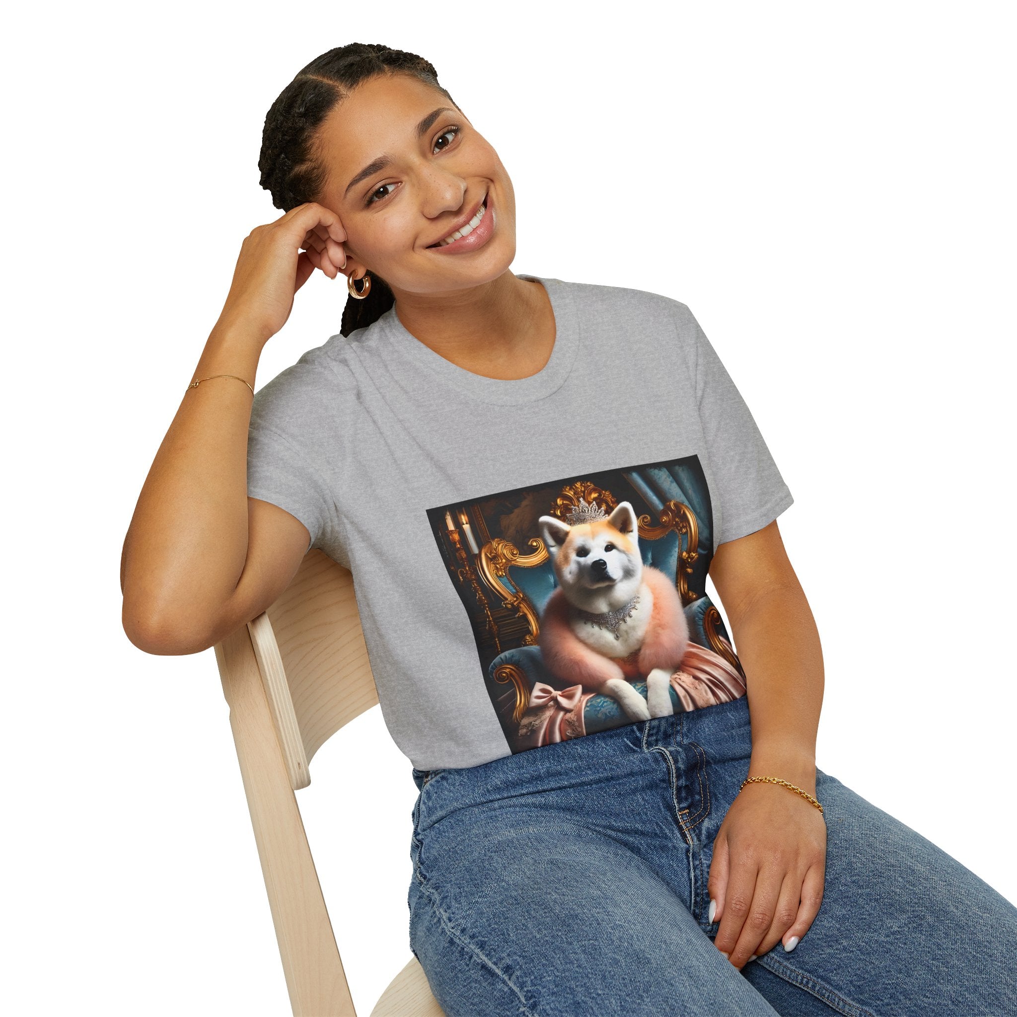 Akita Shirt | Pink Princess Dog Lover Tee