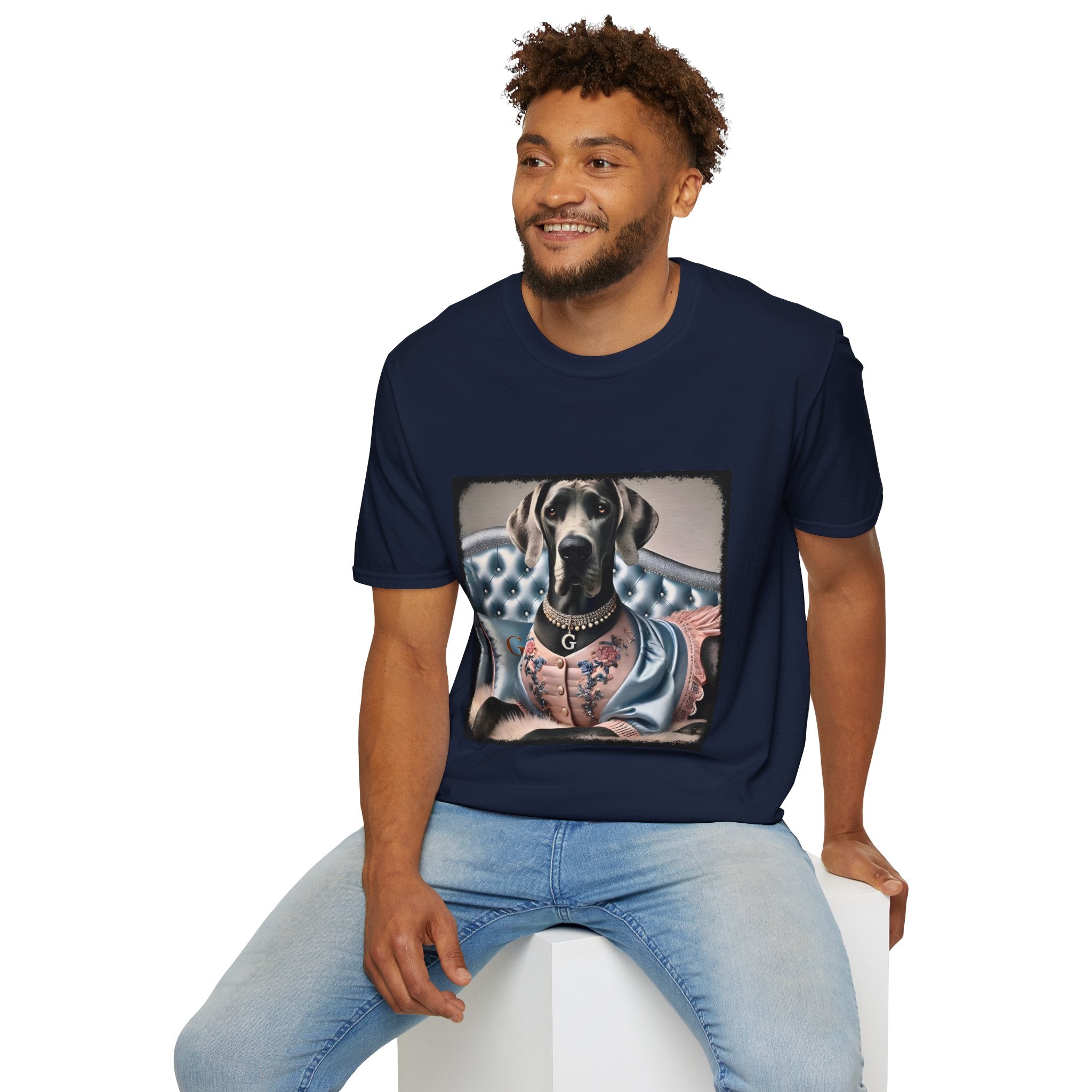 Great Dane Pawparazzi Pup | Unisex Dog T-Shirt