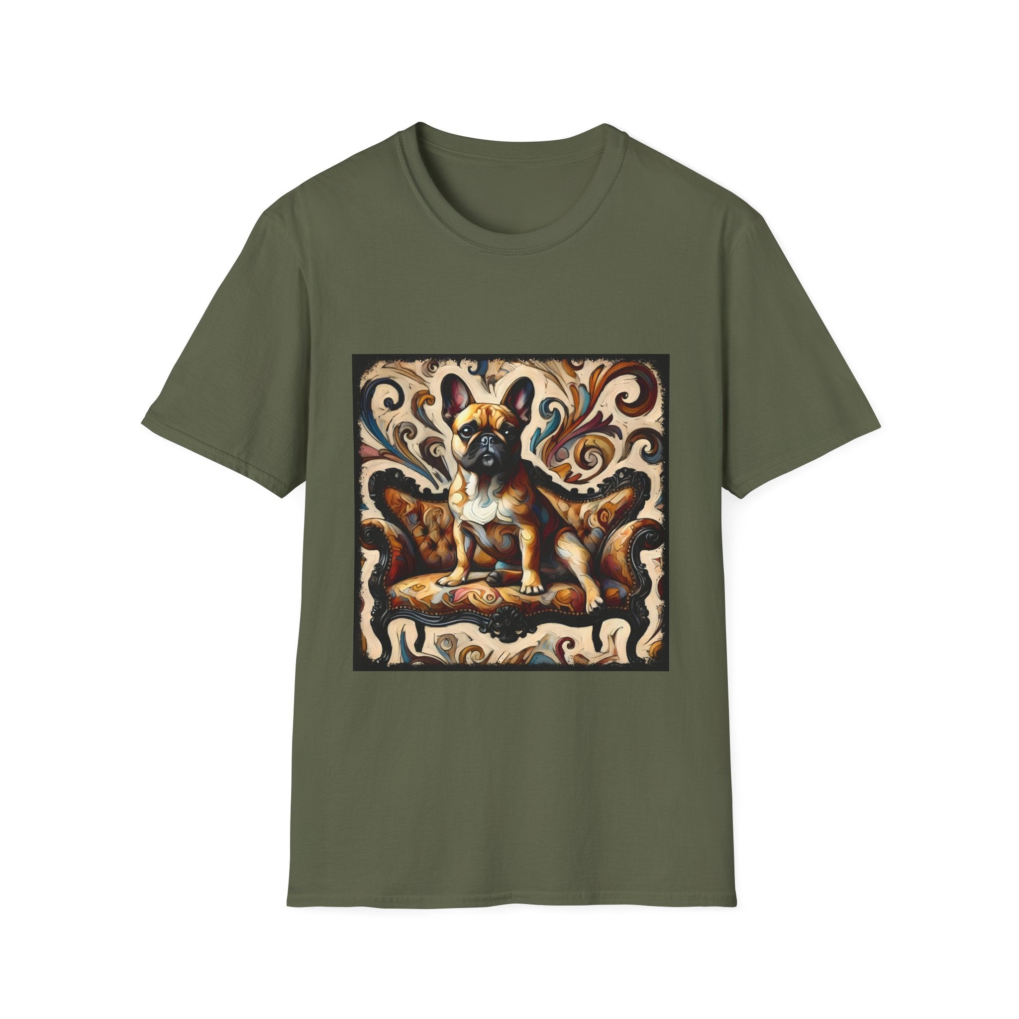 French Bulldog Shirt | Dramatic Swirl Dog Lover Tee